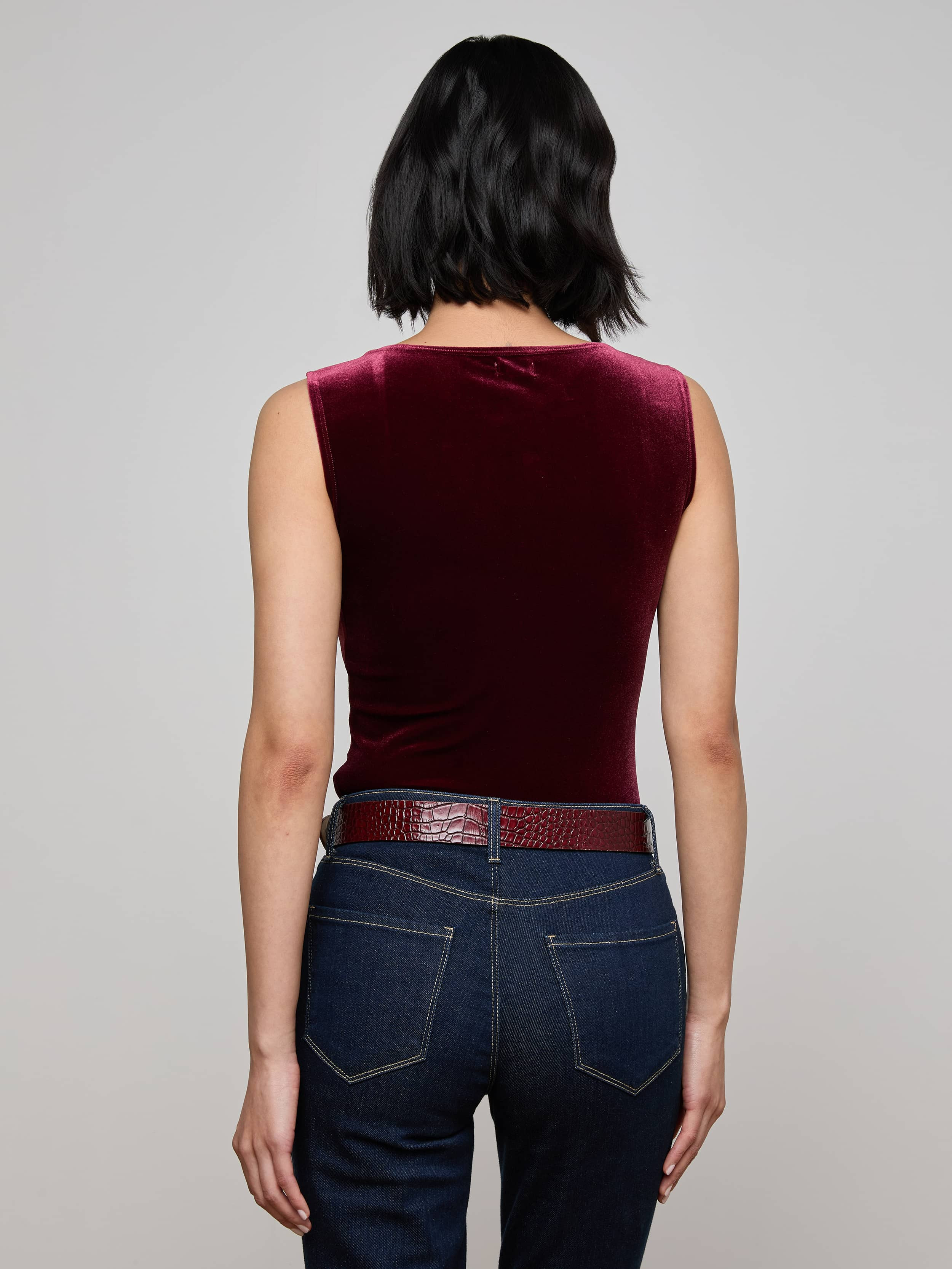 Molly Velvet Bodysuit - 5