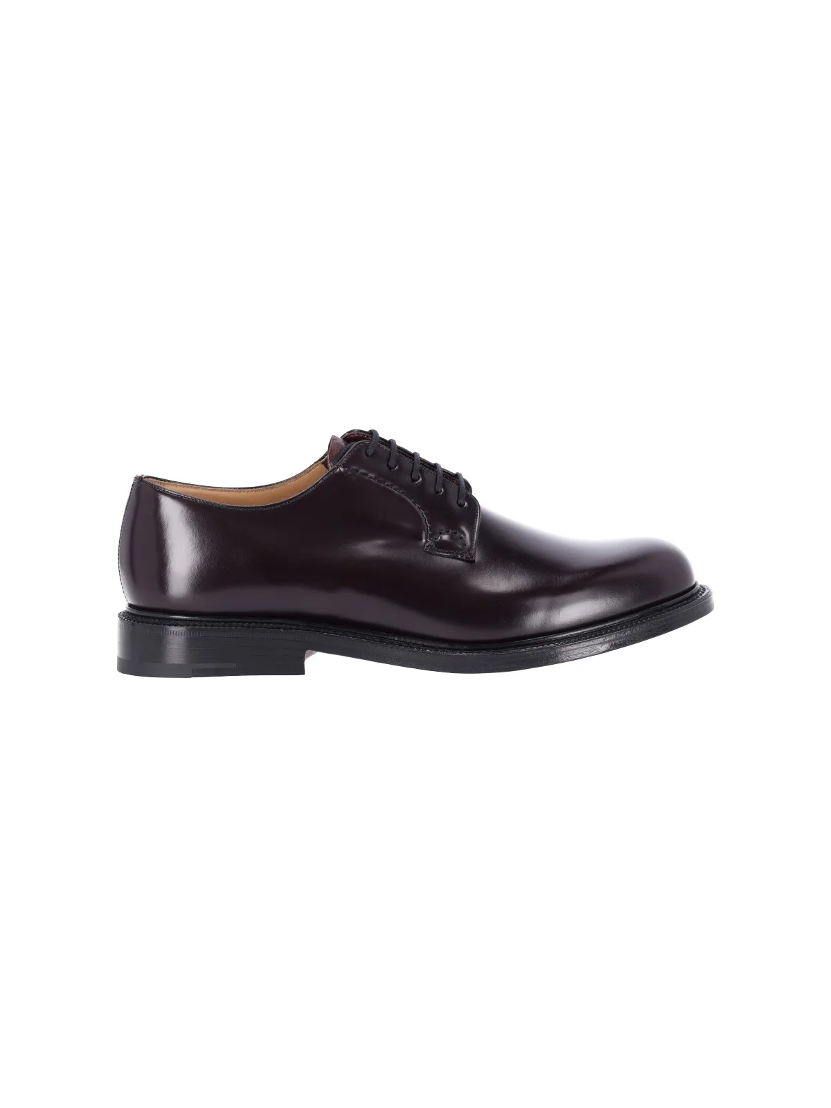 LEATHER DERBY SHOES - 1