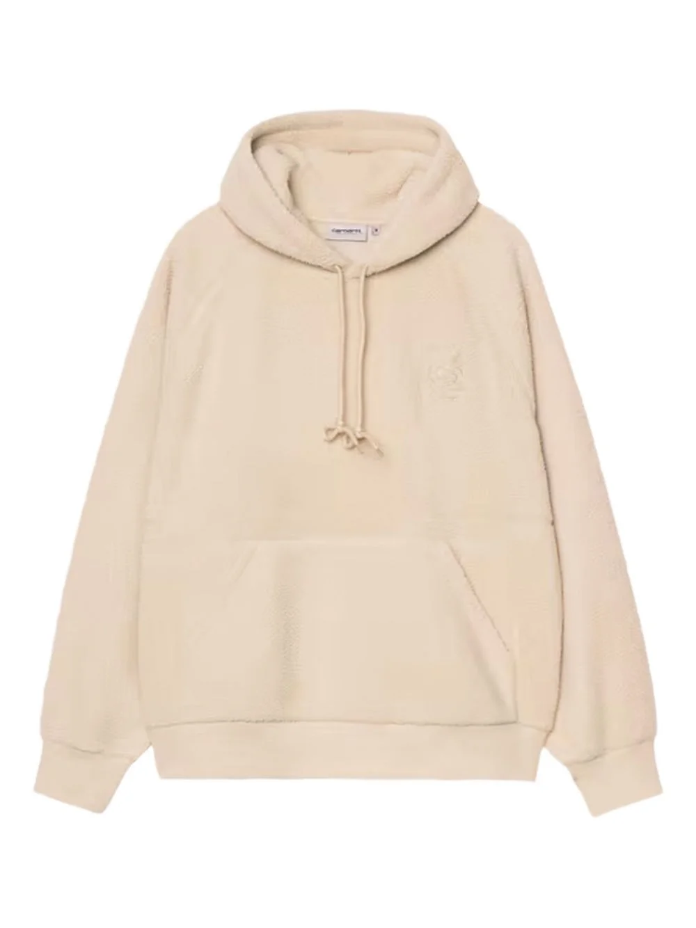 embossed hoodie - 1