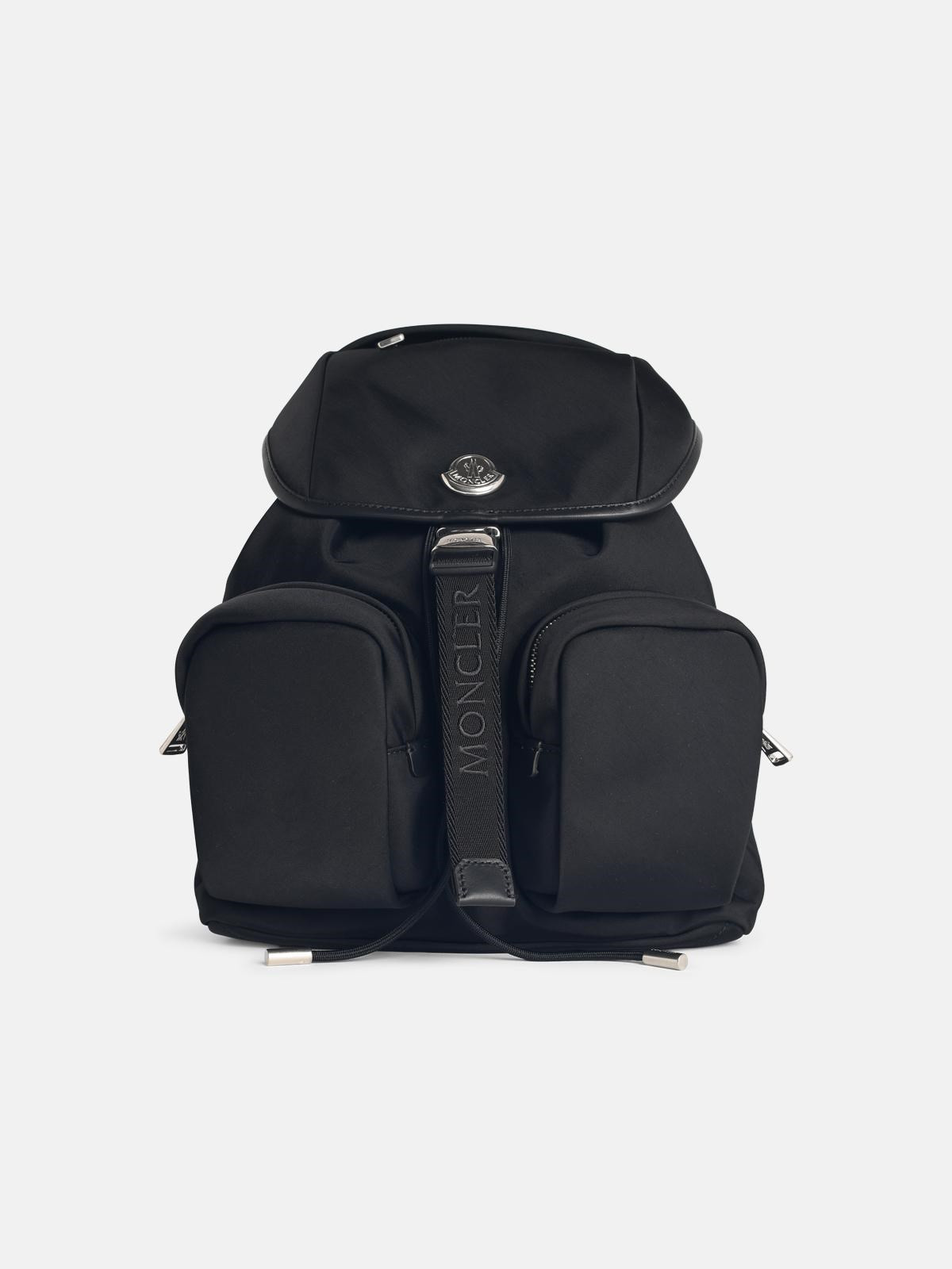 'NEW TRICK' BLACK POLYESTER BACKPACK - 1