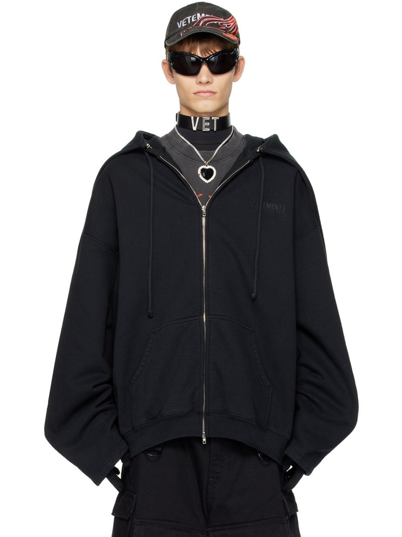 Black Privacy Hoodie 1