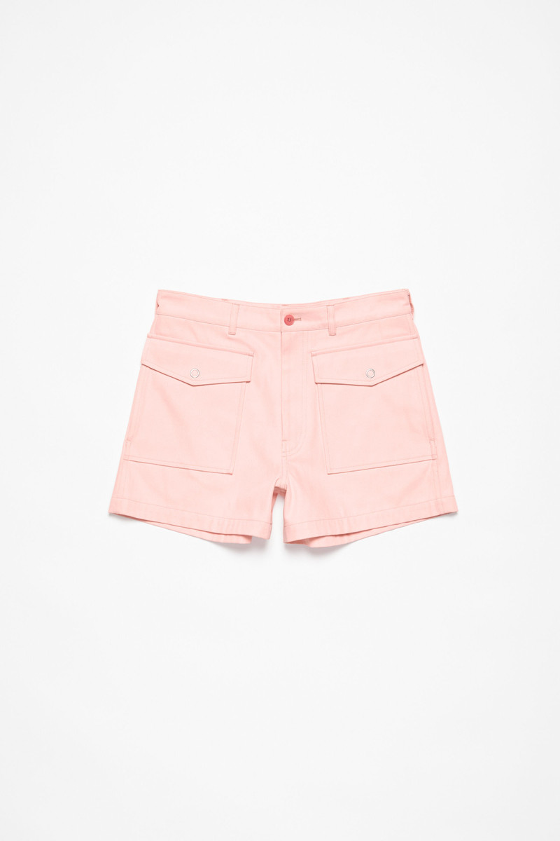Twill shorts - Pale Pink 7