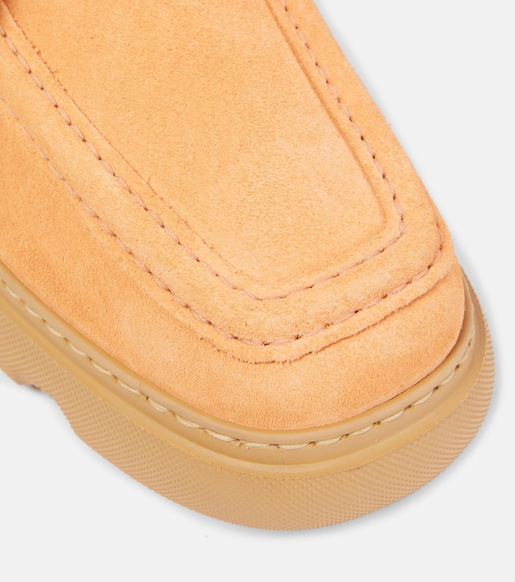 Stony faux fur-lined suede mules - 6