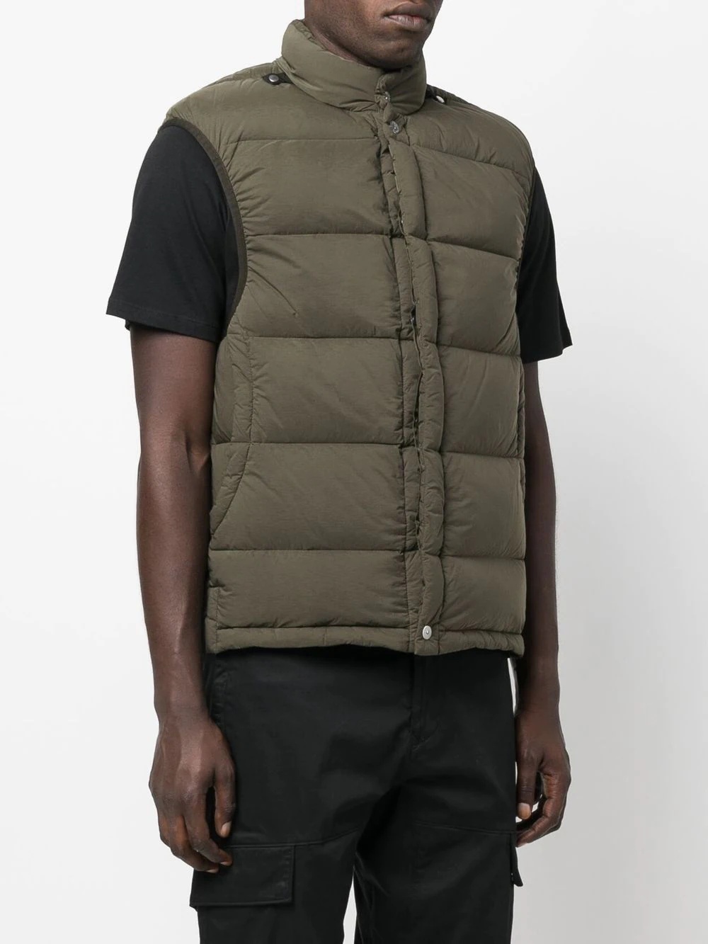 sleeveless padded jacket - 3