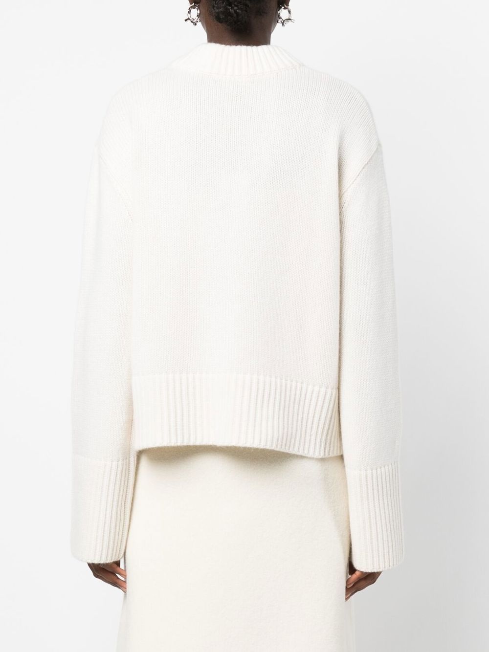 crew-neck cashmere jumper - 4