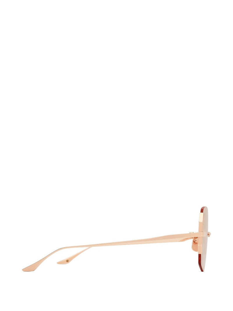 DITA geometric-frame sunglasses outlook