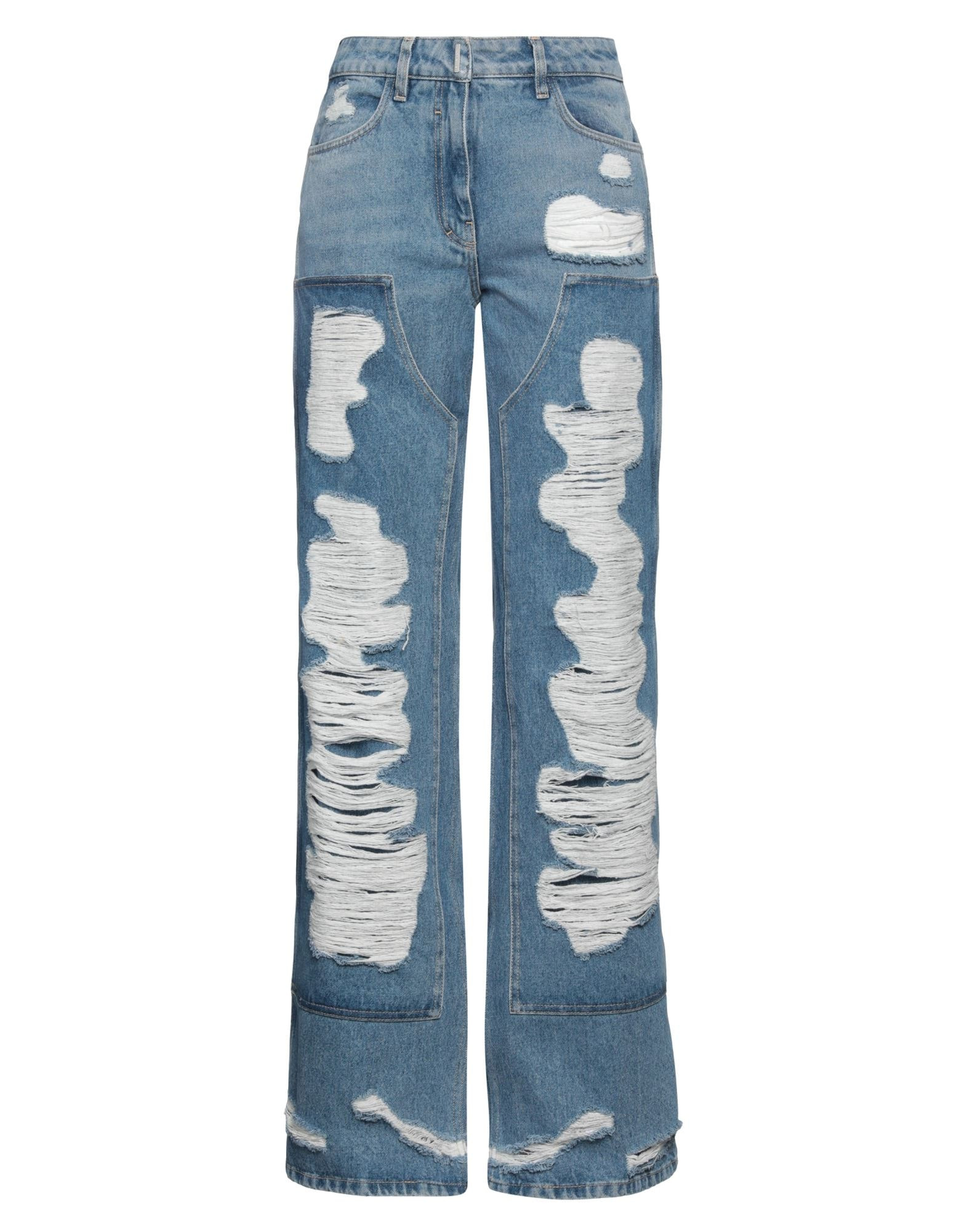 Blue Women's Denim Pants - 1