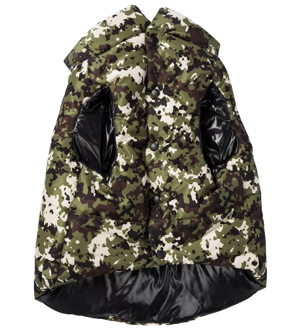 x Poldo camouflage quilted dog vest - 1