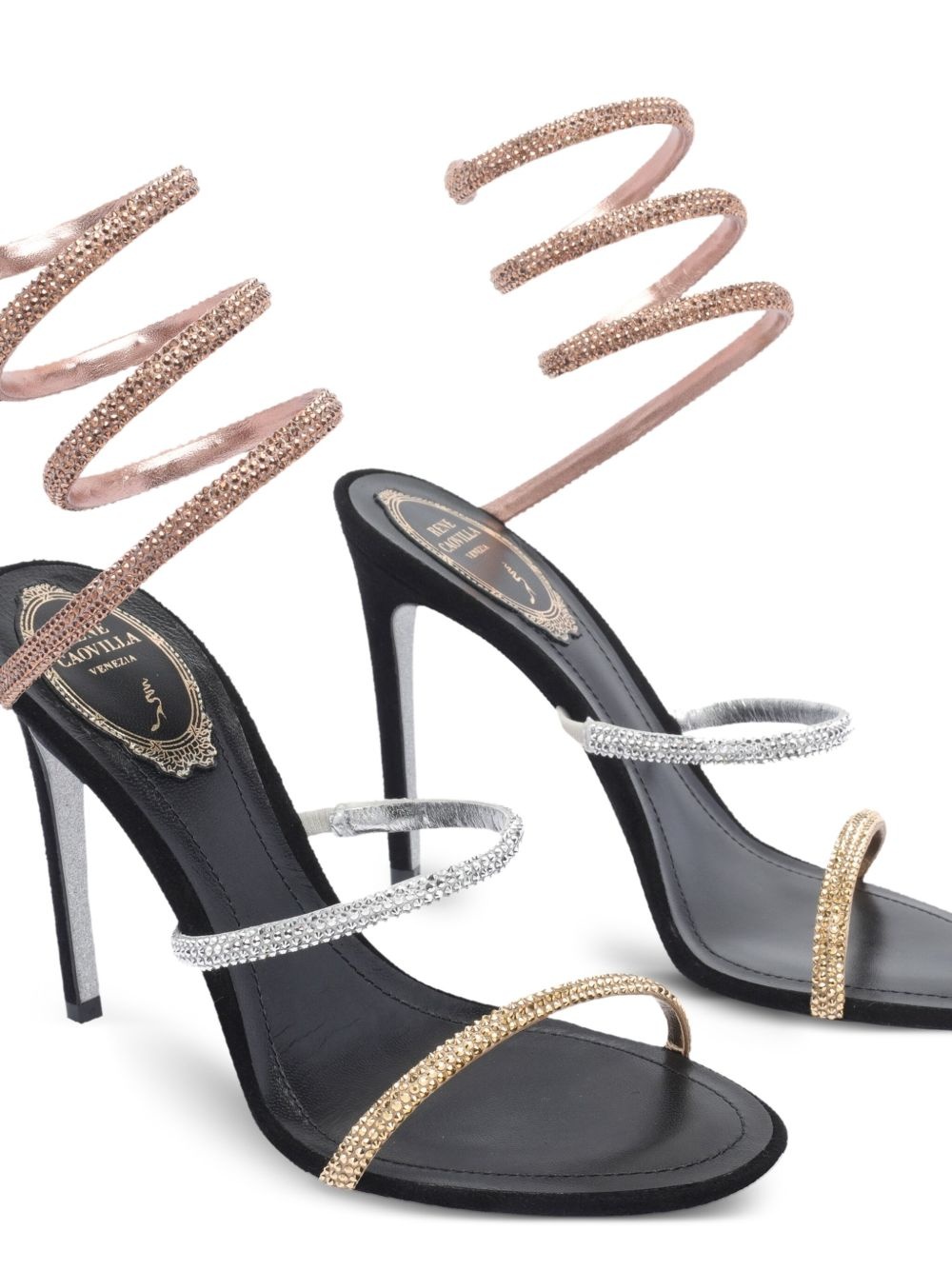 105mm Cleo heeled sandals - 2