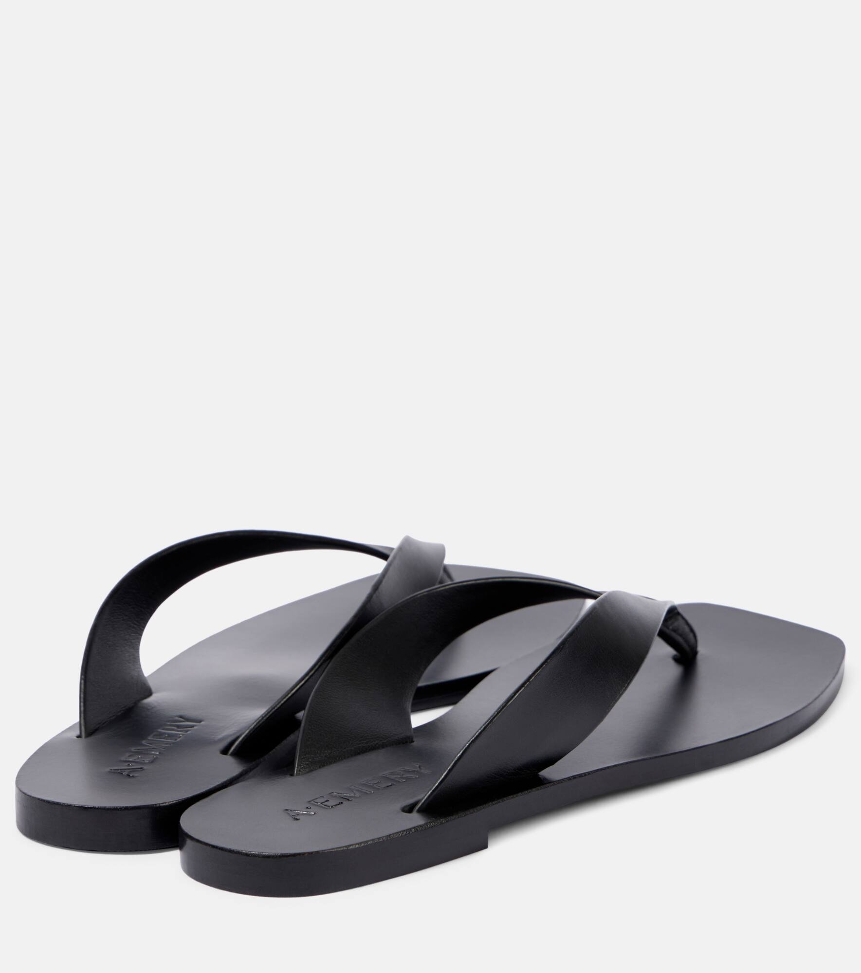 Kinto leather thong sandals - 3