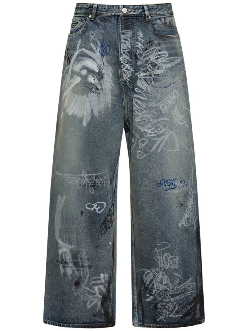 Baggy cotton jeans 1