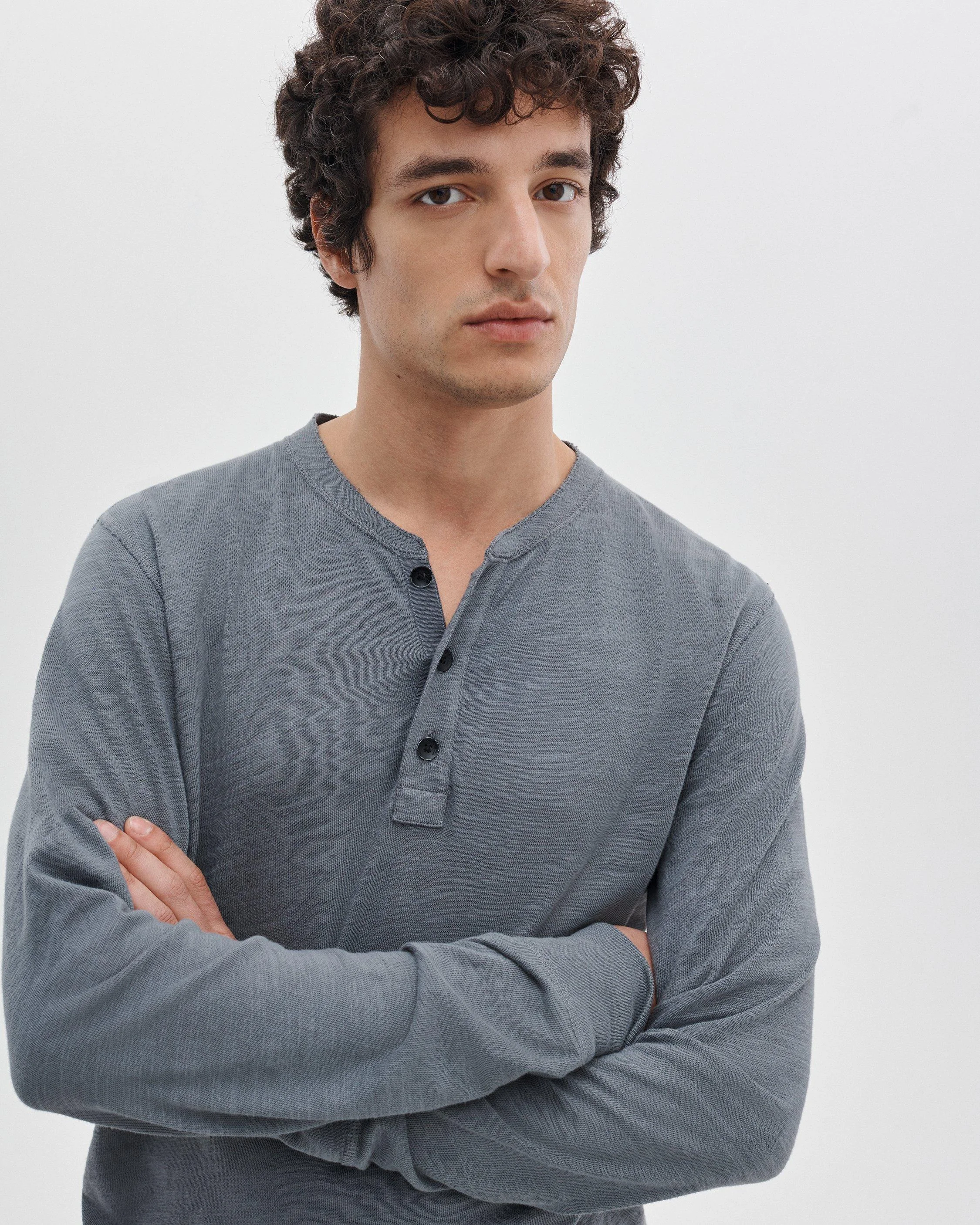 Classic Flame Henley - 1