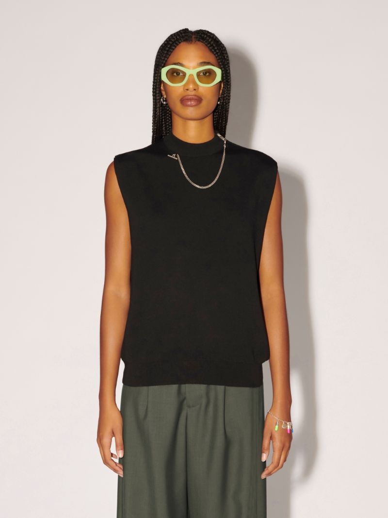 Chain Knit Vest - 5