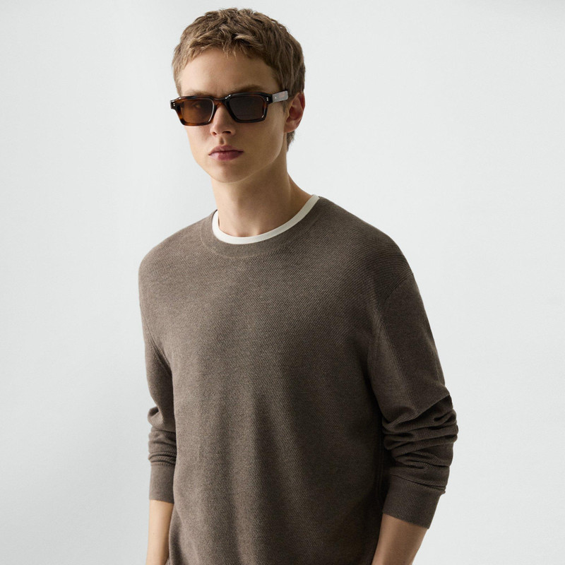 Riland Crewneck Sweater in Light Bilen 5