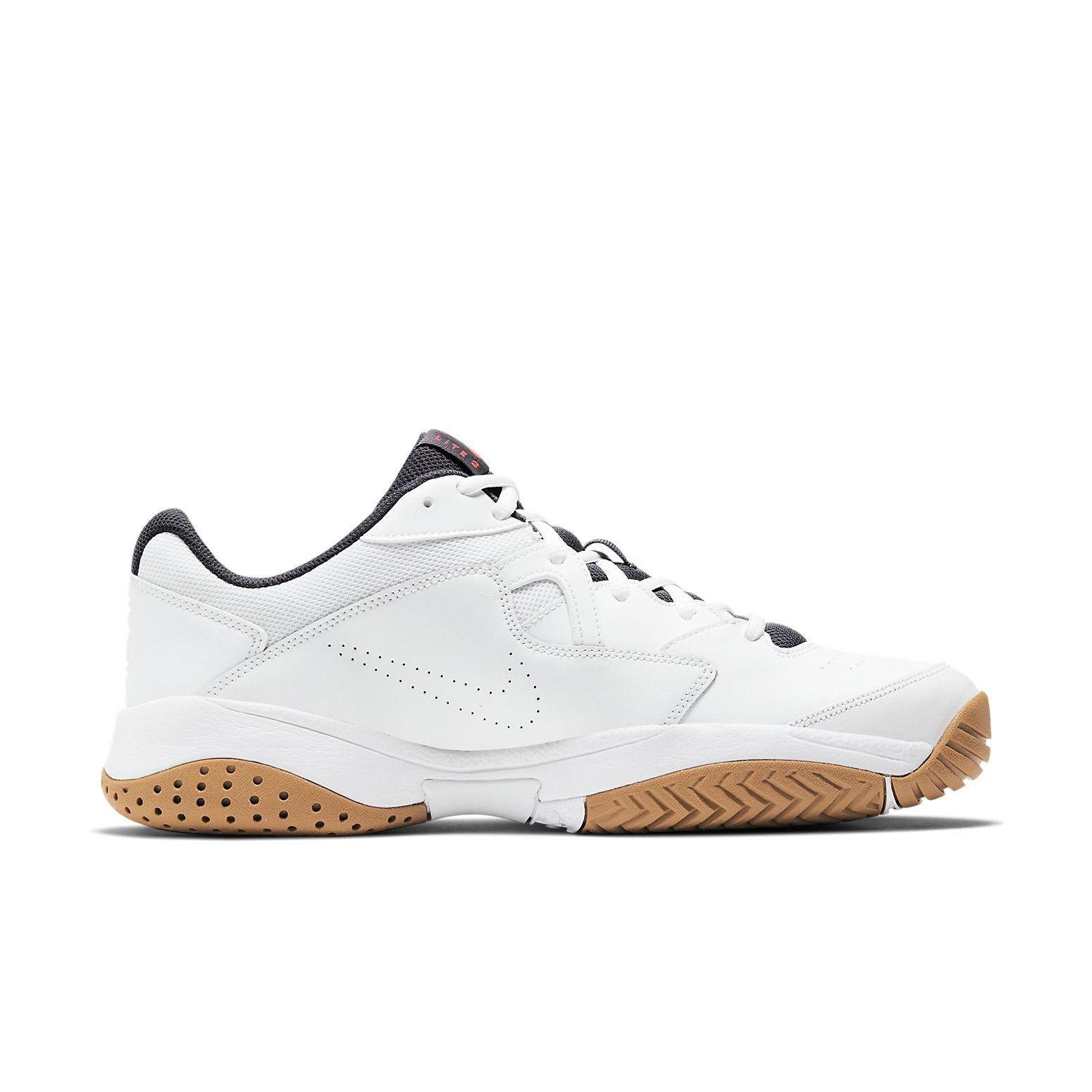 NikeCourt Lite 2 Men's Hard Court Tennis Shoe 'White Red' AR8836-102 - 2