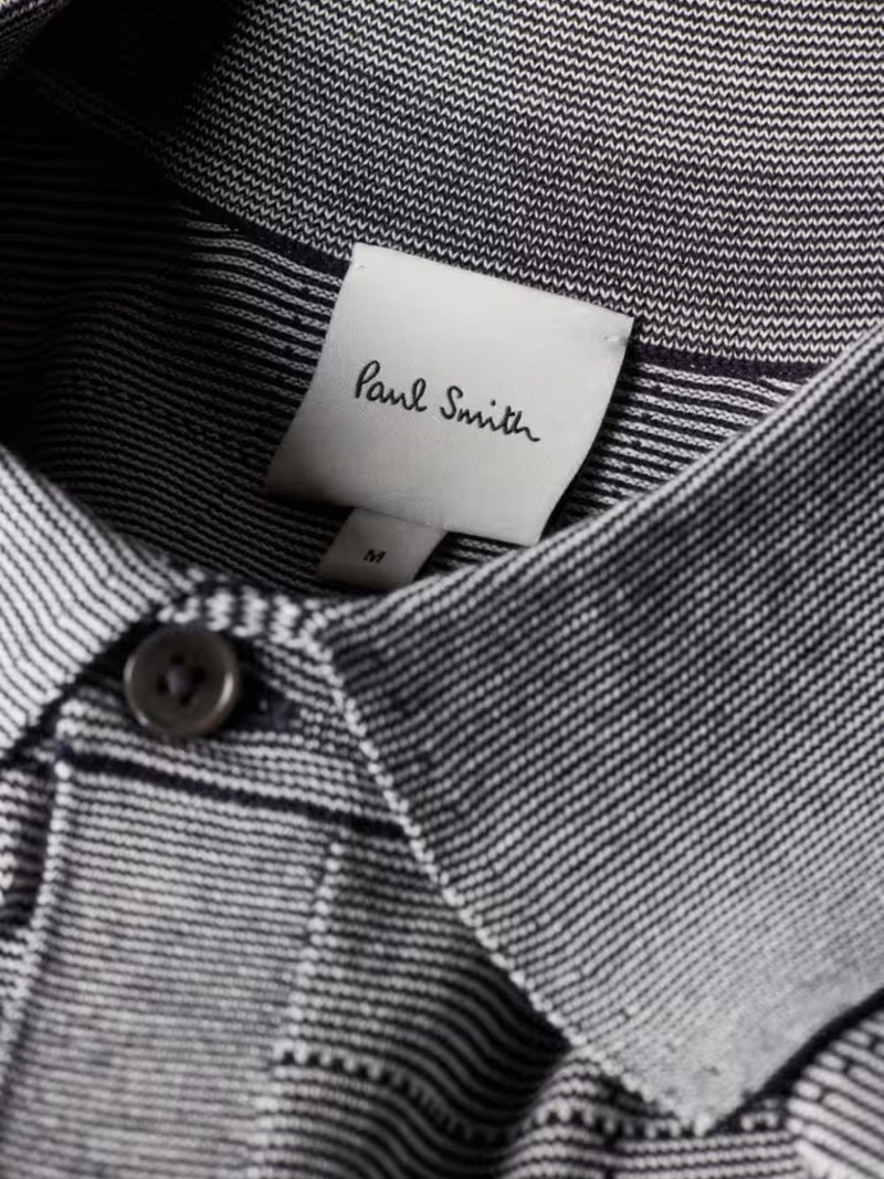 Paul Smith checked short-sleeve shirt outlook