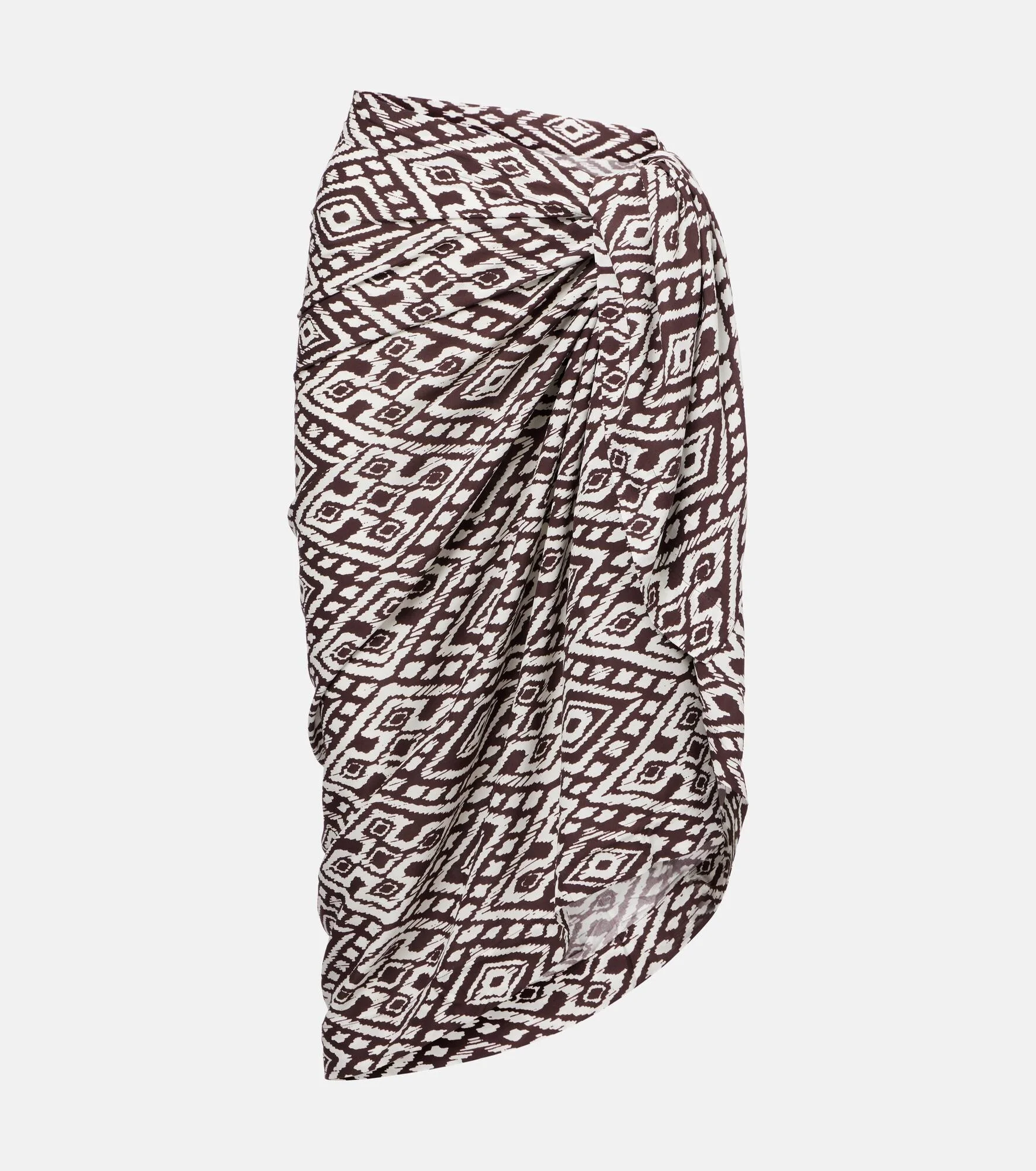 Pareo printed beach cover-up - 1