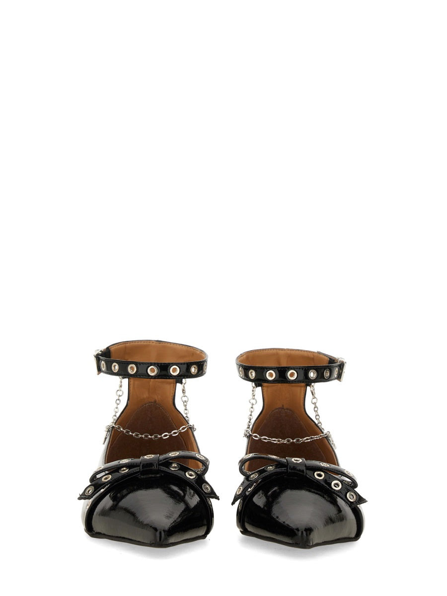 Ganni Women Jewel Ballerina - 5