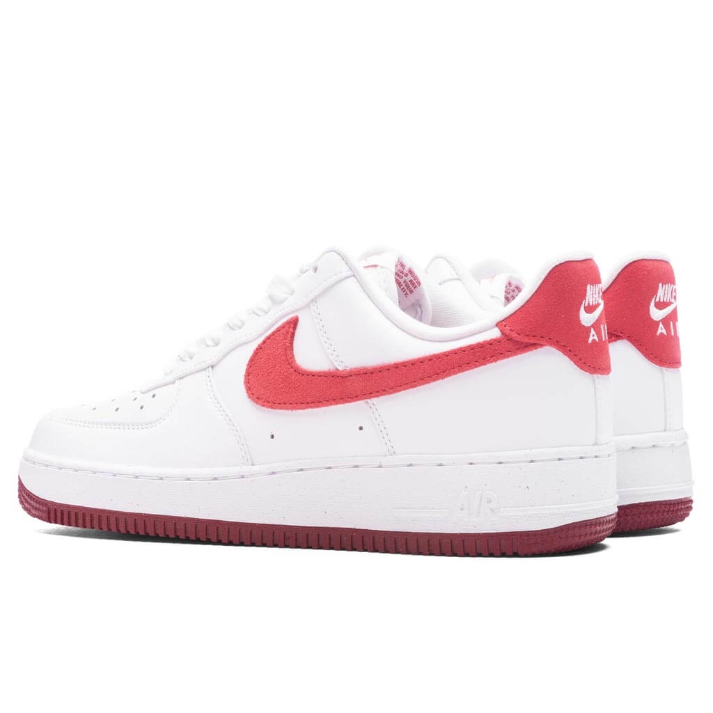 AIR FORCE 1 '07 'ADOBE' - WHITE/ADOBE/TEAM RED/DRAGON RED - 3