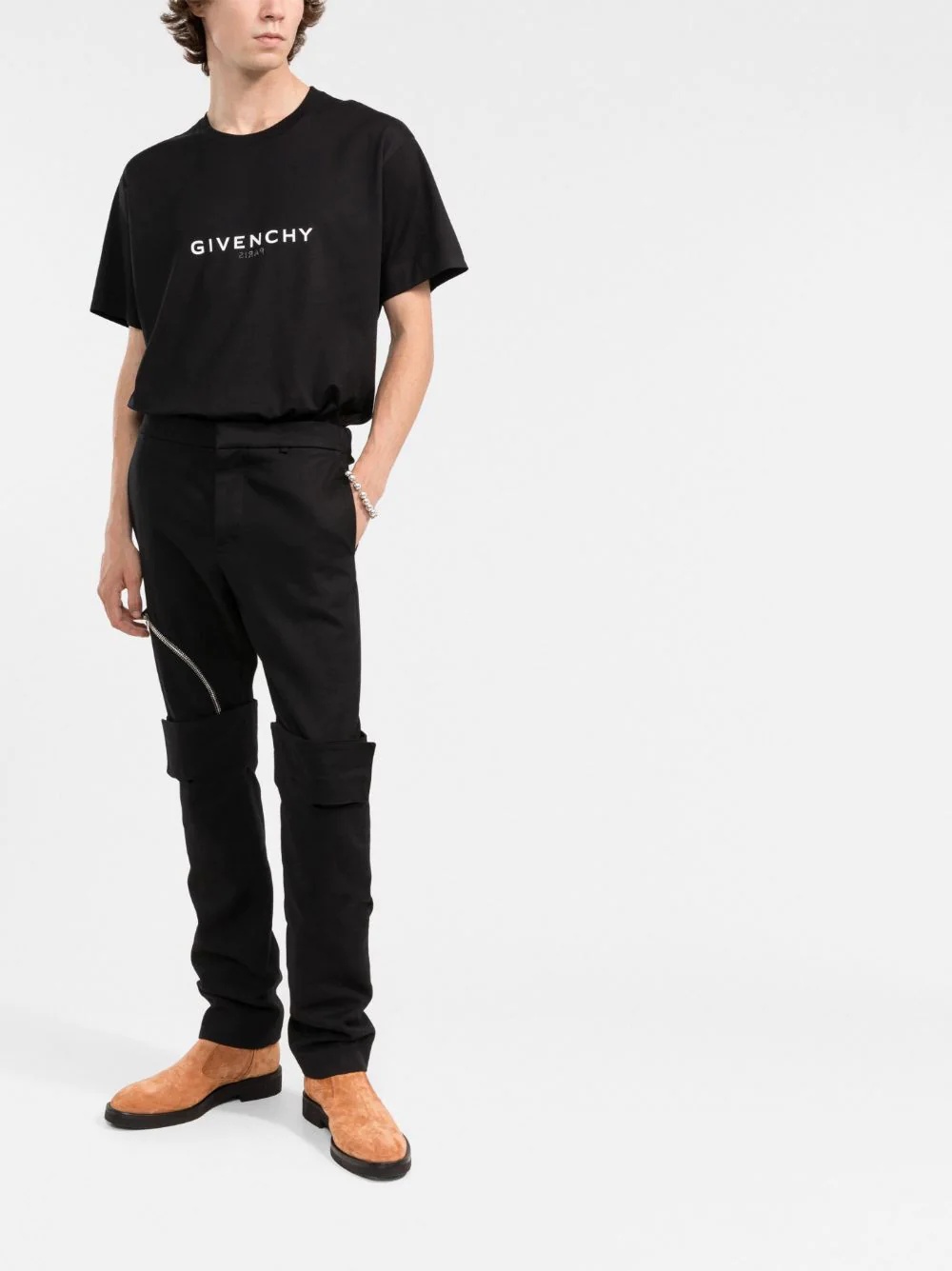 Reverse Oversized cotton T-Shirt - 2