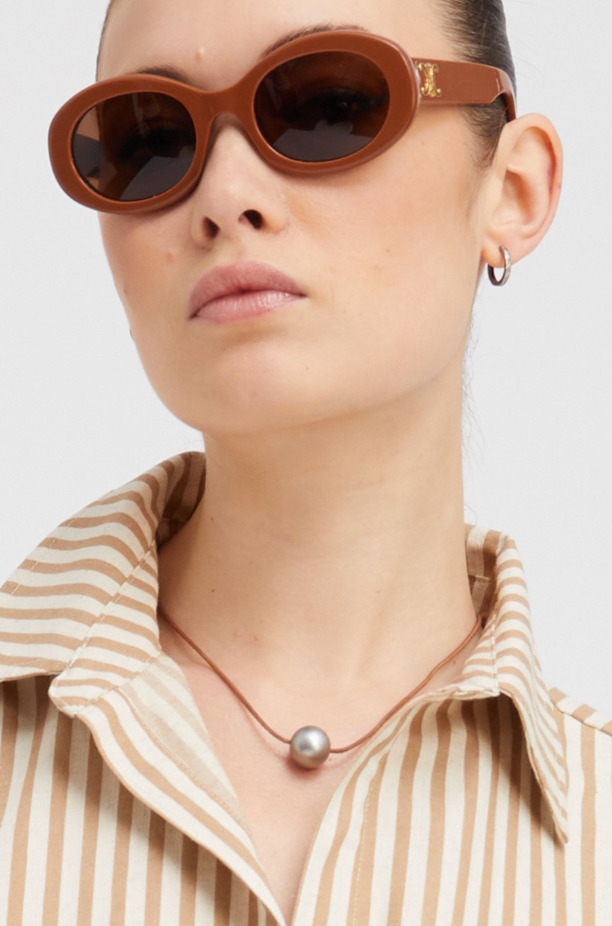 SILVER SIGNATURE PEARL CHOKER - 2