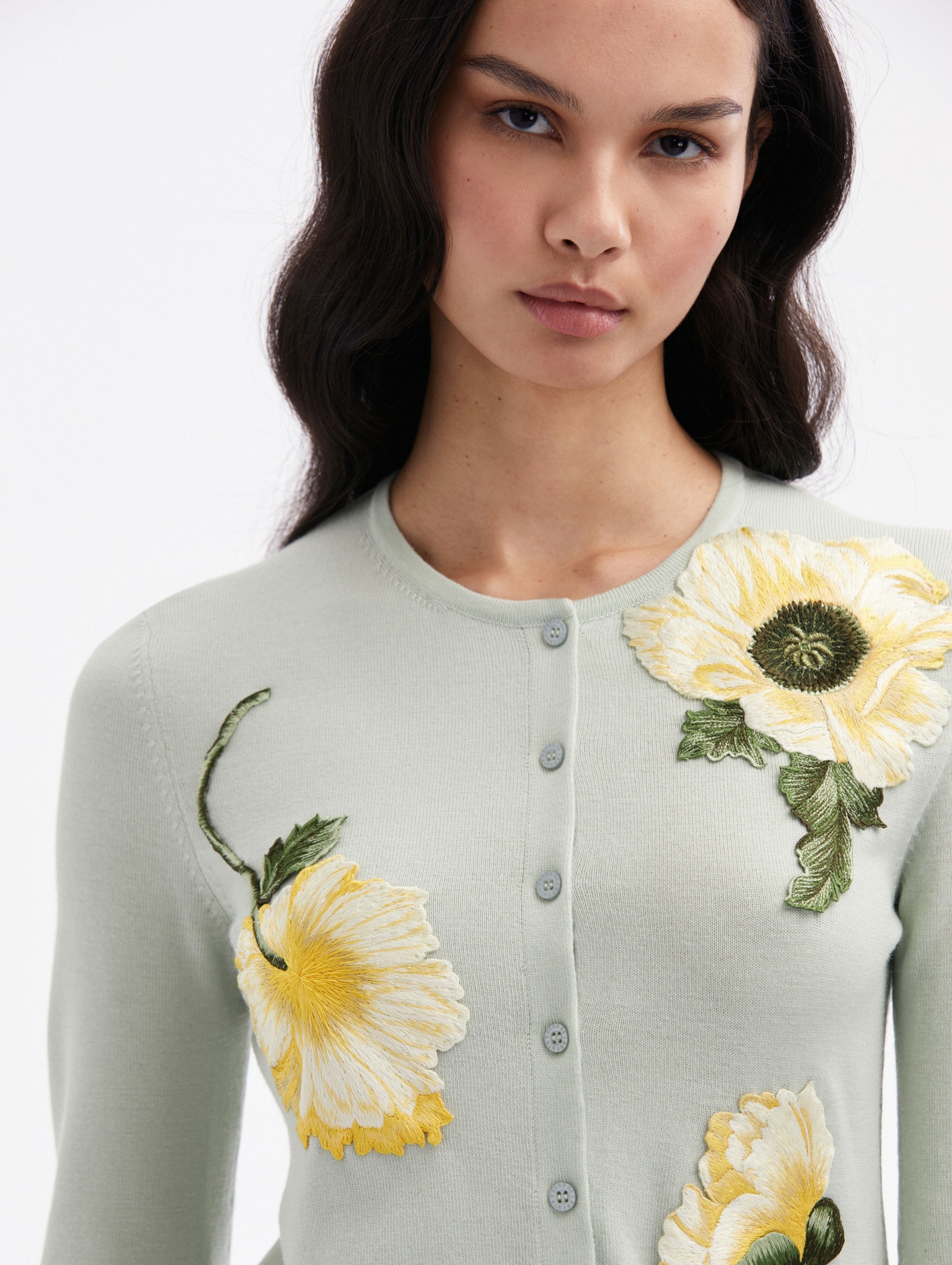 POPPY THREADWORK CARDIGAN - 5