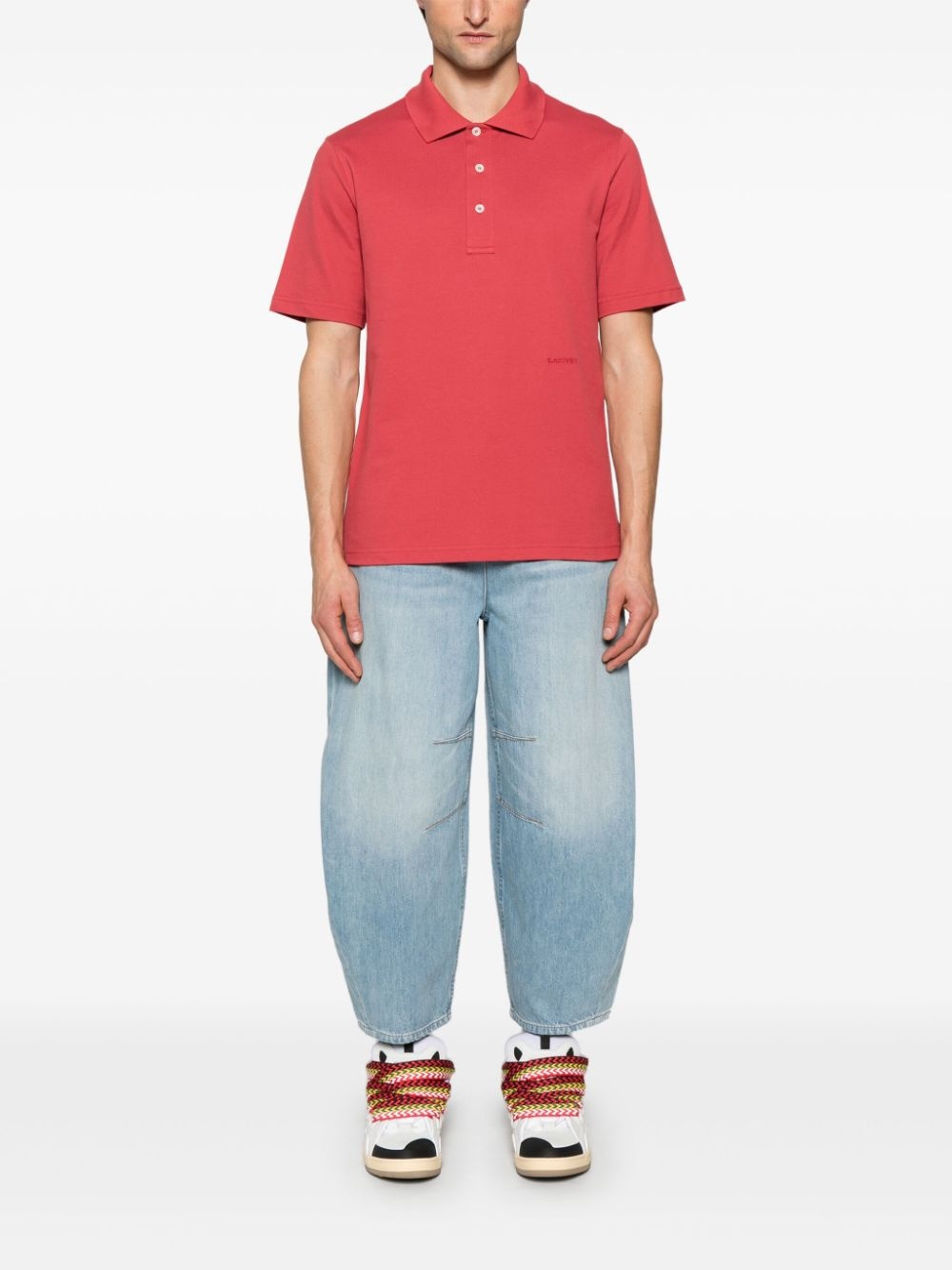 cotton polo shirt - 2