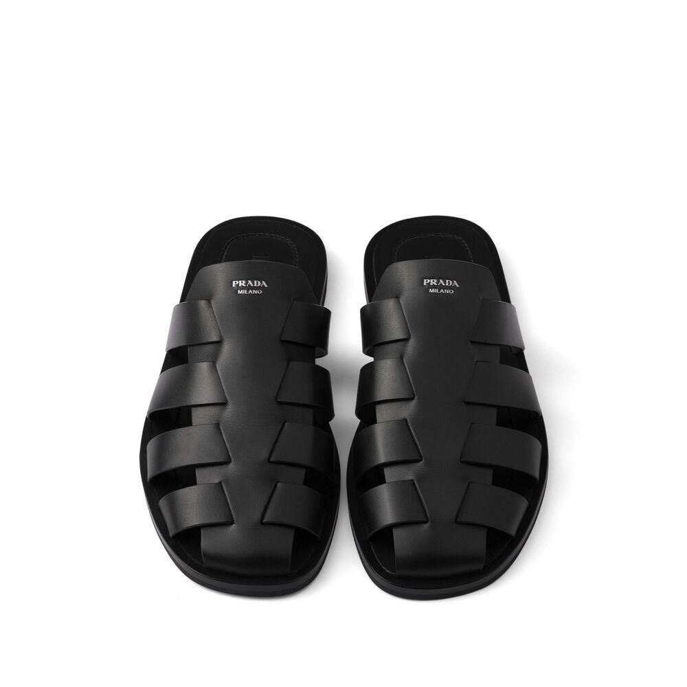 Prada Black Flip-Flops & Slides Men - 3