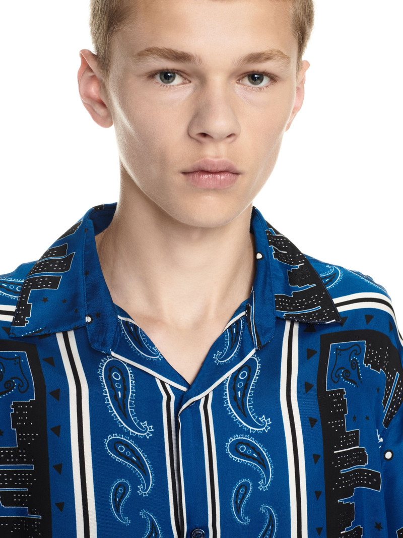Bandana Bowling Shirt 5