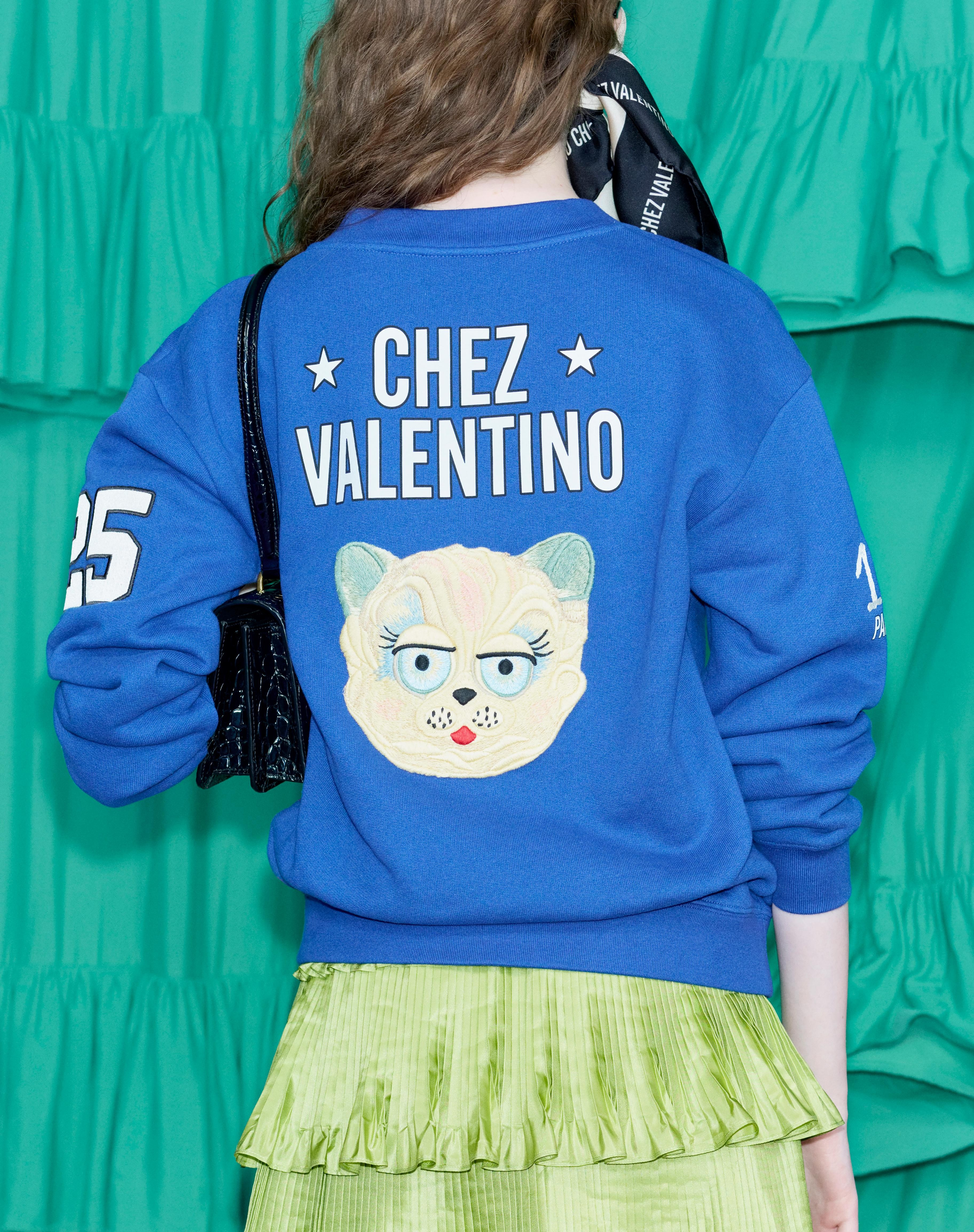 EMBROIDERED COTTON SWEATSHIRT - 10