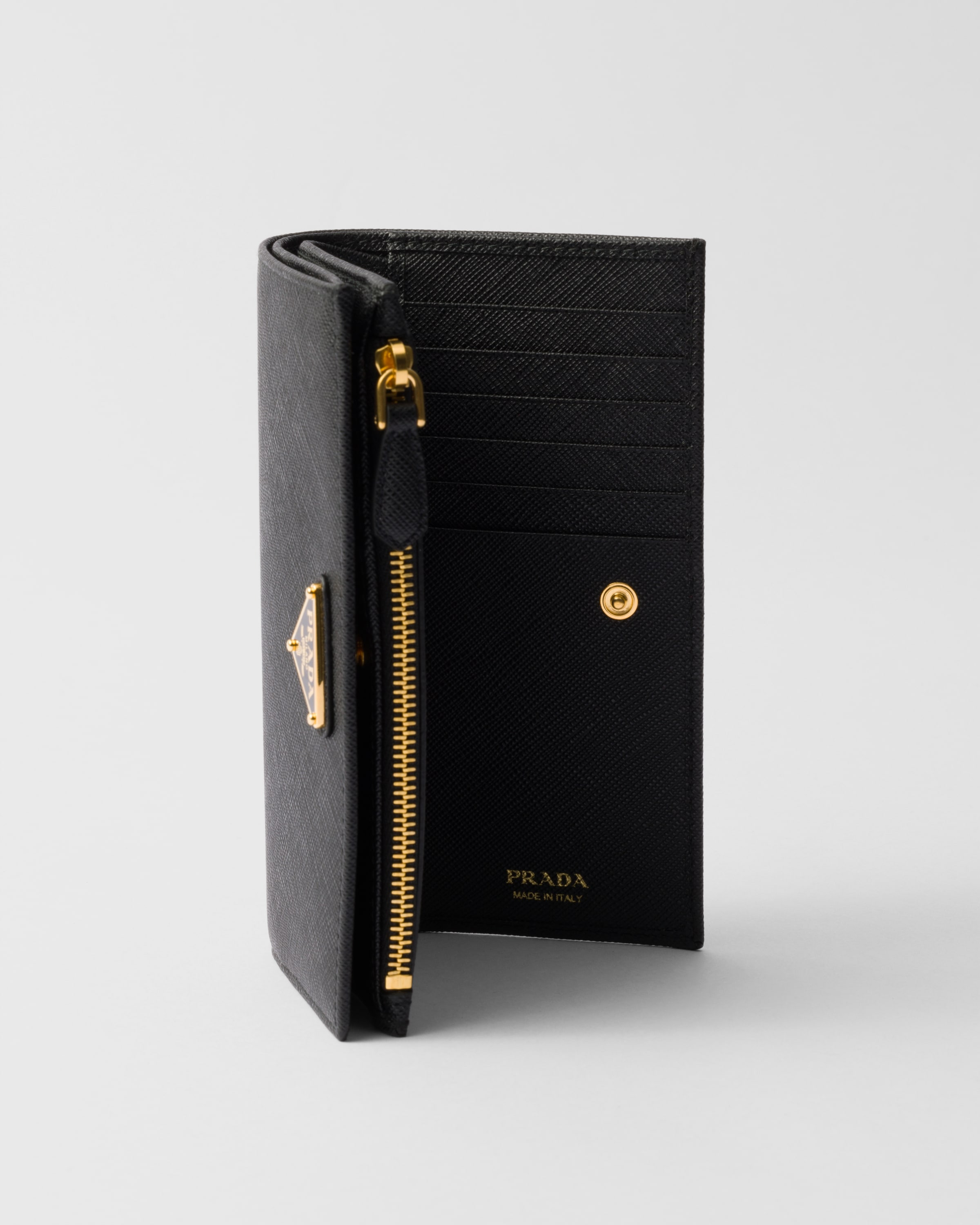 Large Saffiano leather wallet - 4