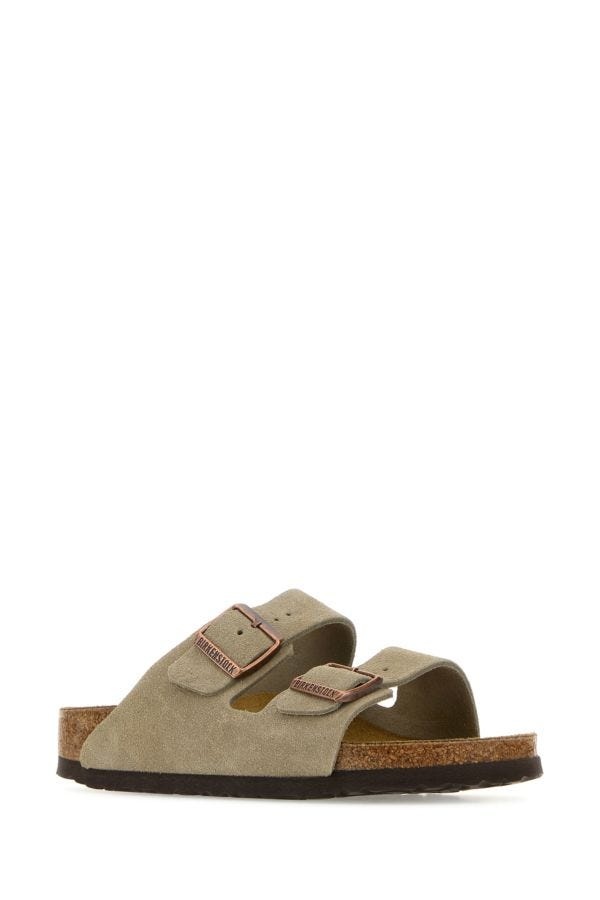 Grey suede Arizona slippers - 2