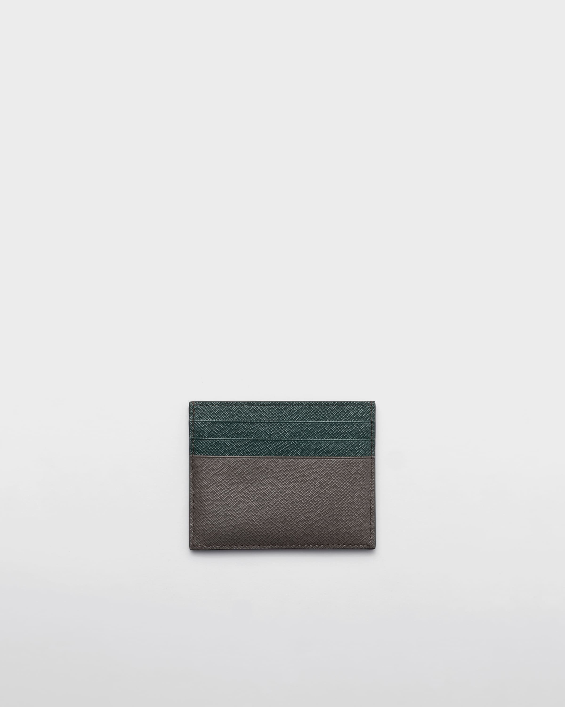 Saffiano leather card holder - 3
