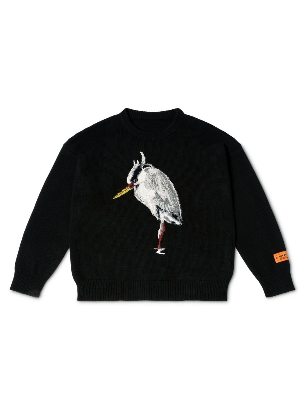 Heron Bird Knit Crewneck - 1