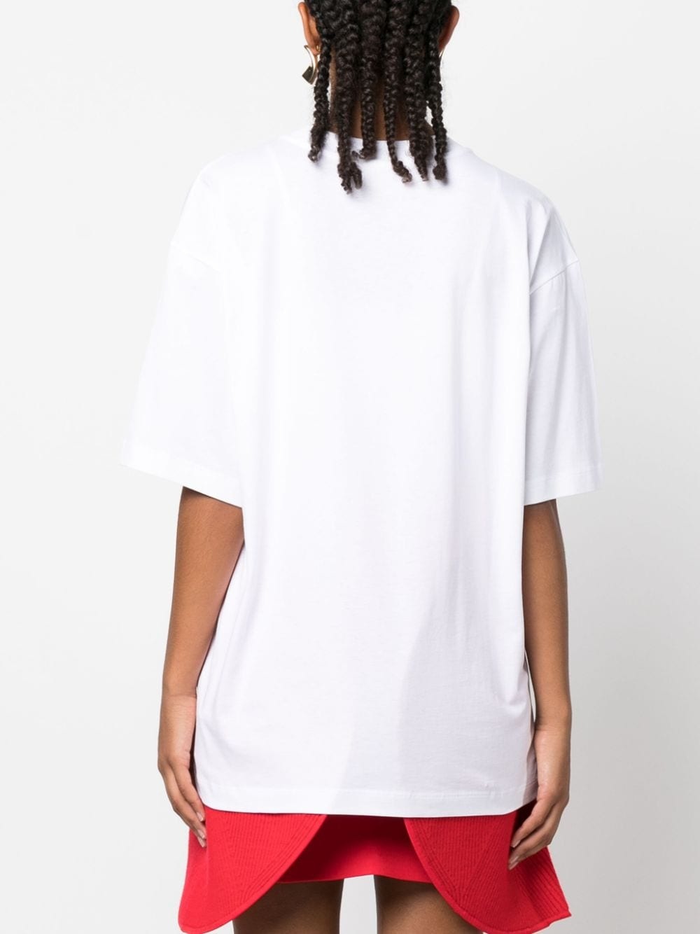 logo-print cotton T-shirt - 4