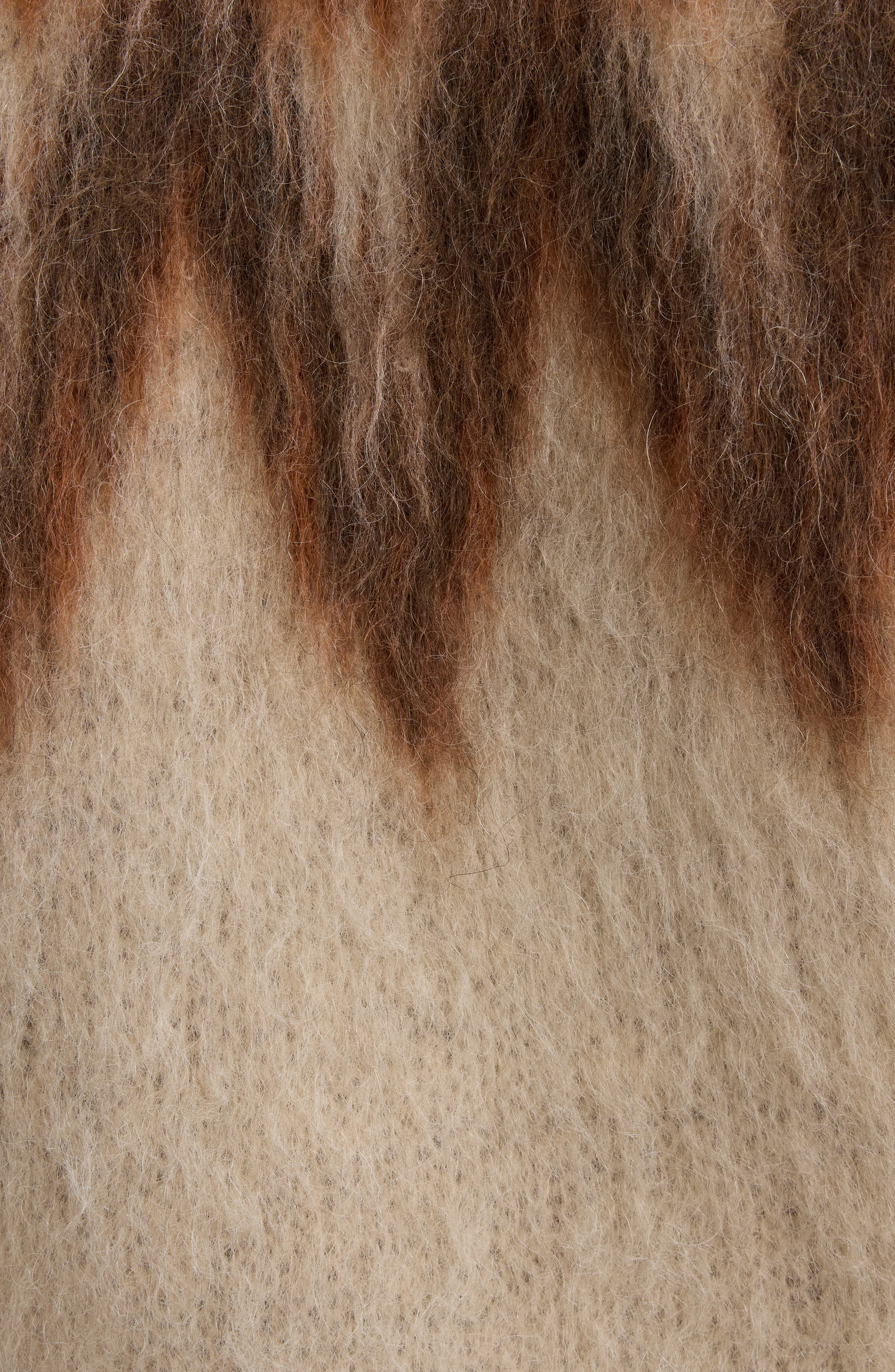 Isabel Marant Étoile Natania Wool & Mohair Blend Fair Isle Sweater in Rust at Nordstrom - 6