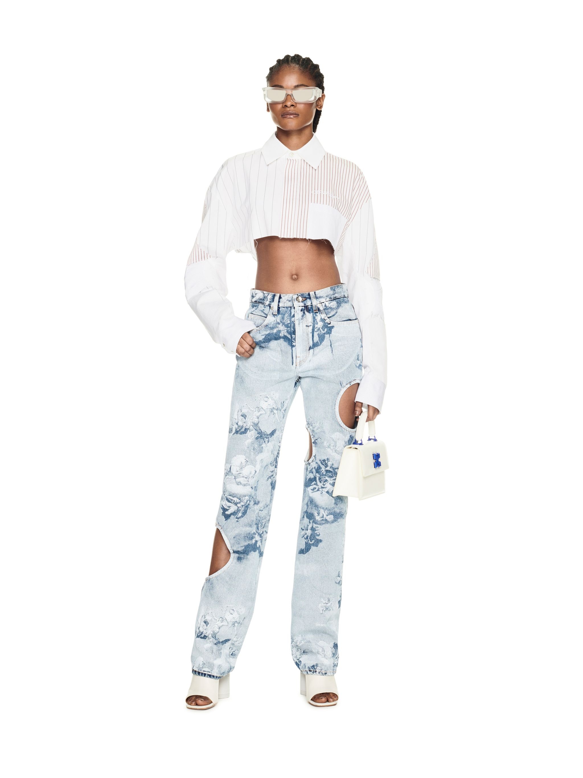 Motorcycle Popel Crop Shirt - 2