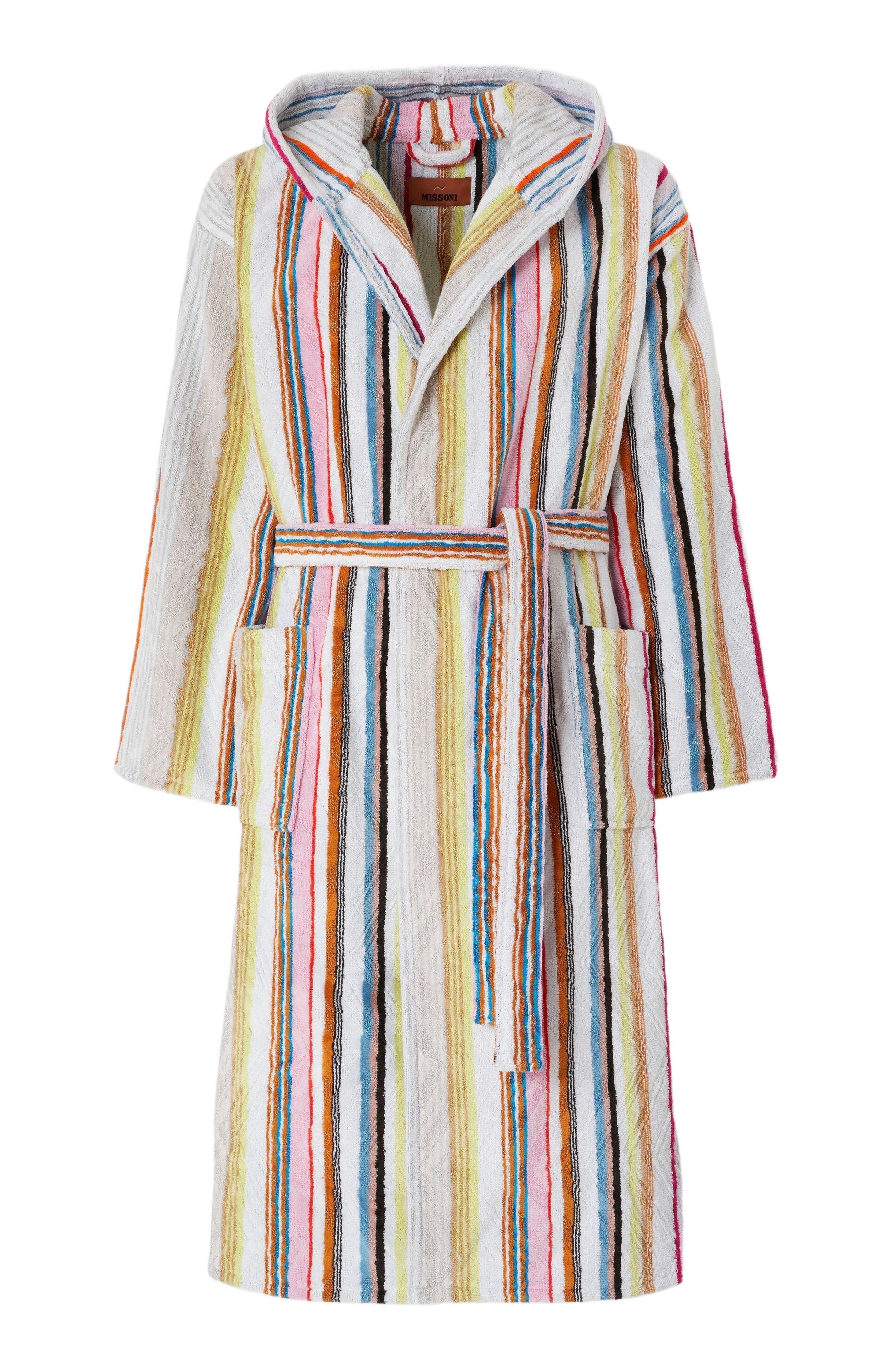 Missoni Home Moonshadow Cotton Terry Bathrobe With Lurex in Multicoloured at Nordstrom - 2