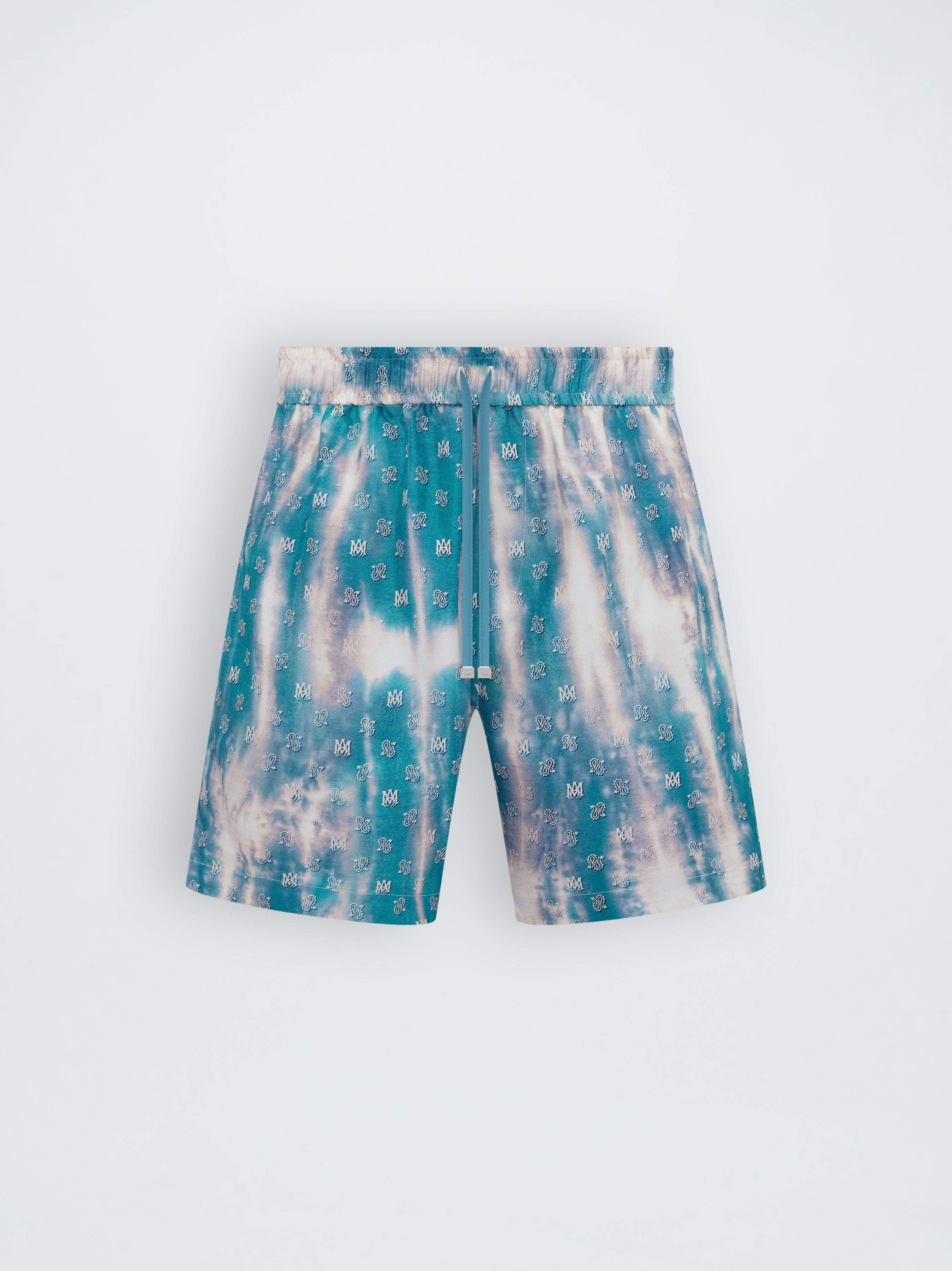 BLEACHED MA PAISLEY SILK SHORT - 1