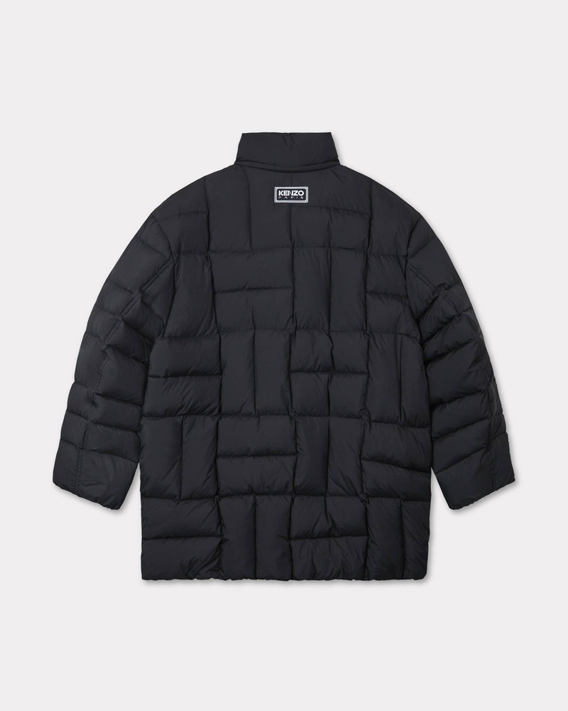 'KENZO Weave' mid-length winter parka 4