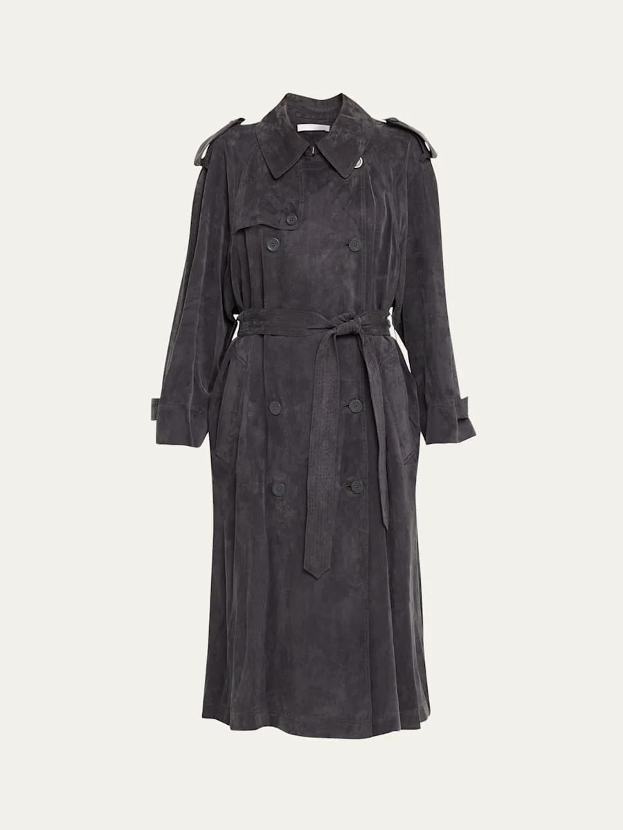 Fluid Trench Coat - 1