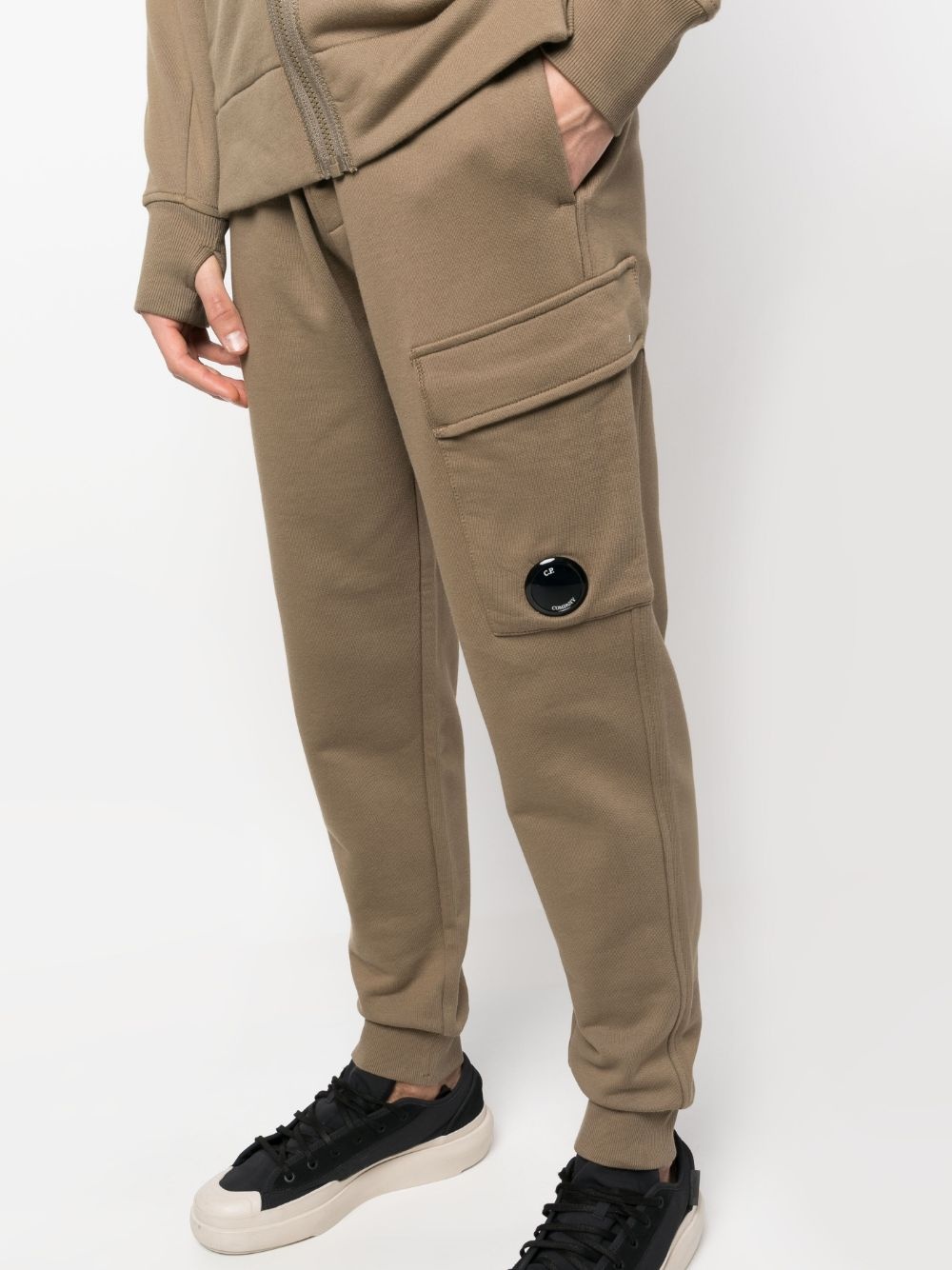 side logo-patch track pants - 5