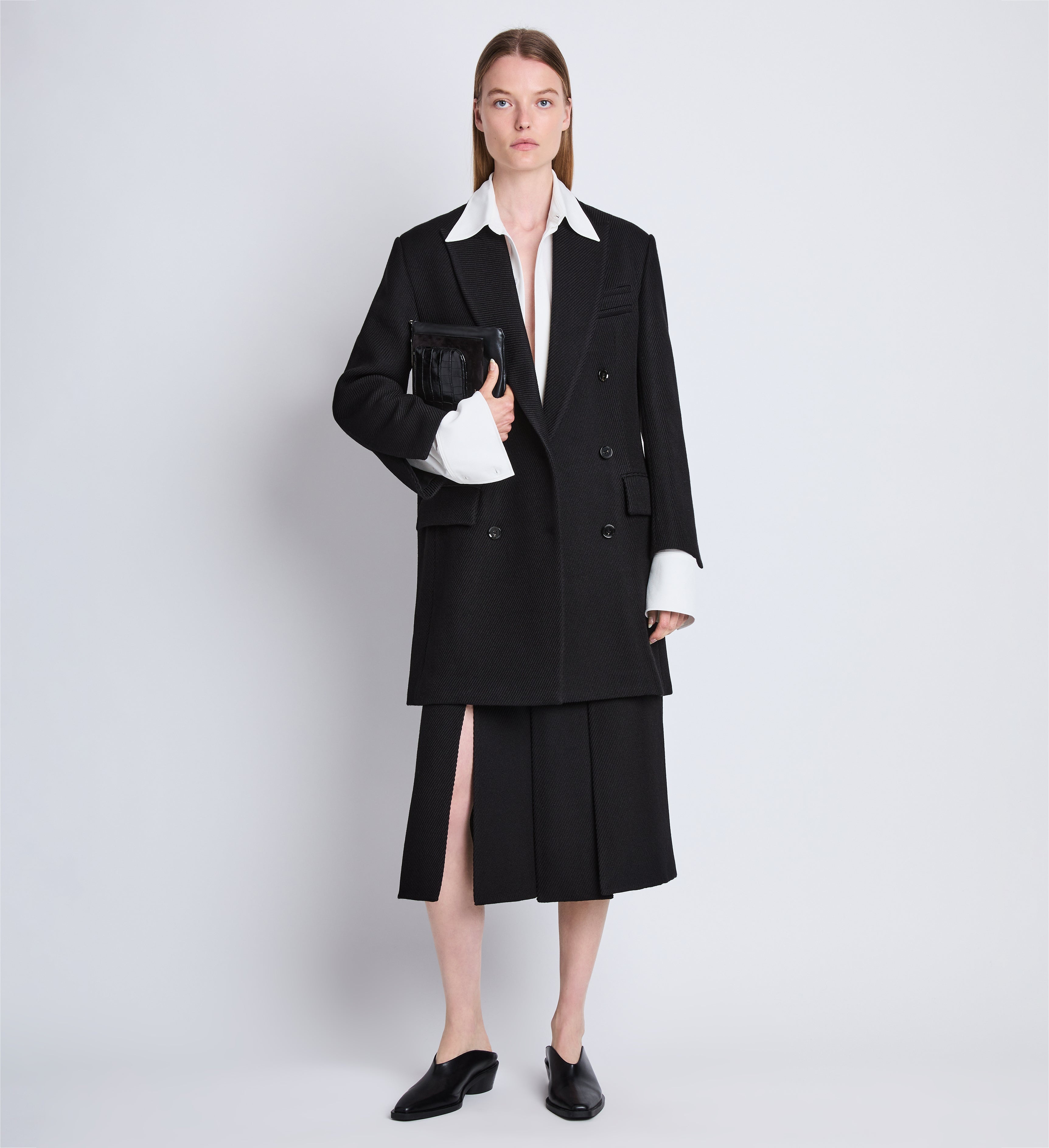 Henri Coat in Wool Twill - 2