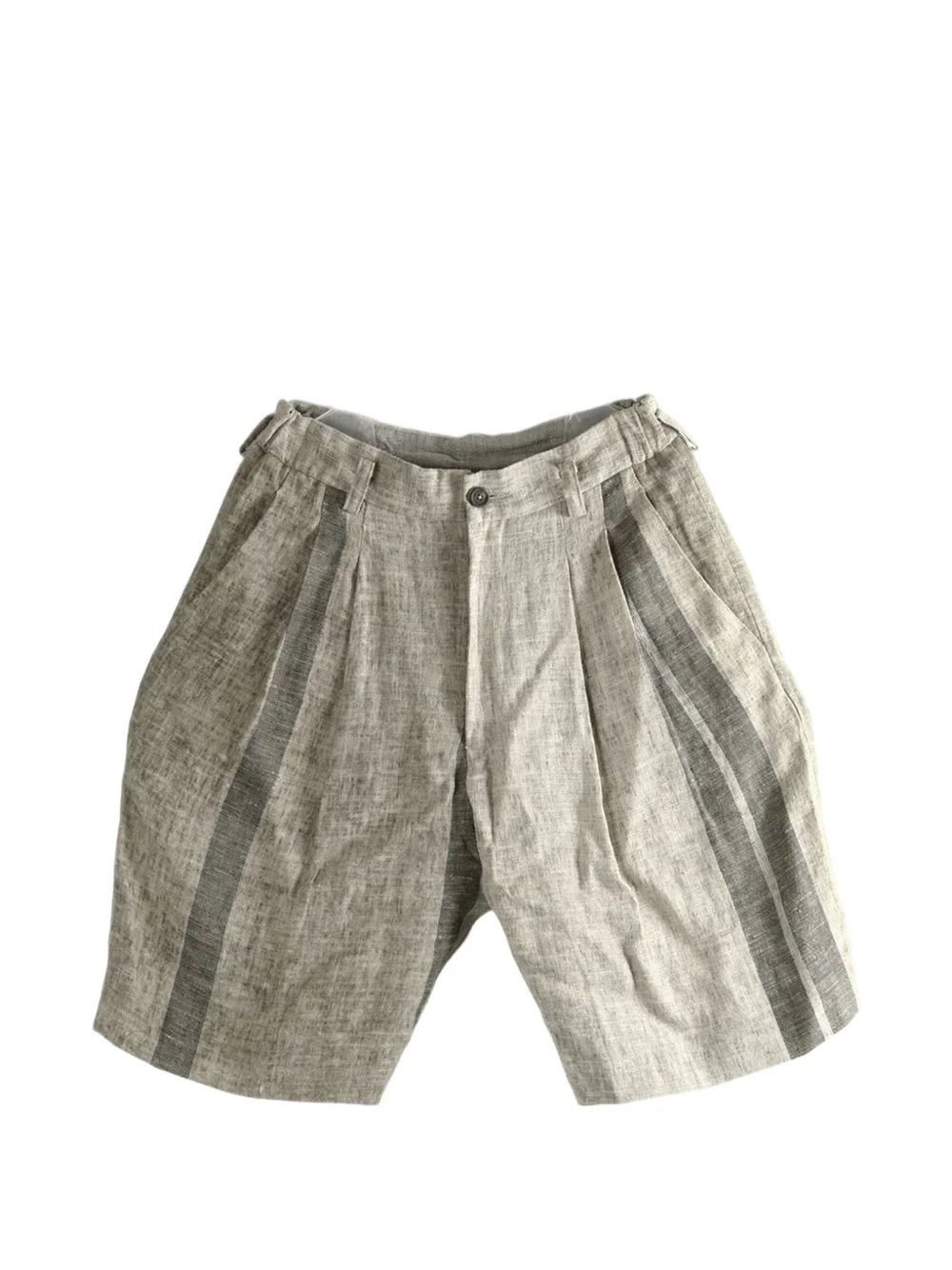 pleated shorts - 1