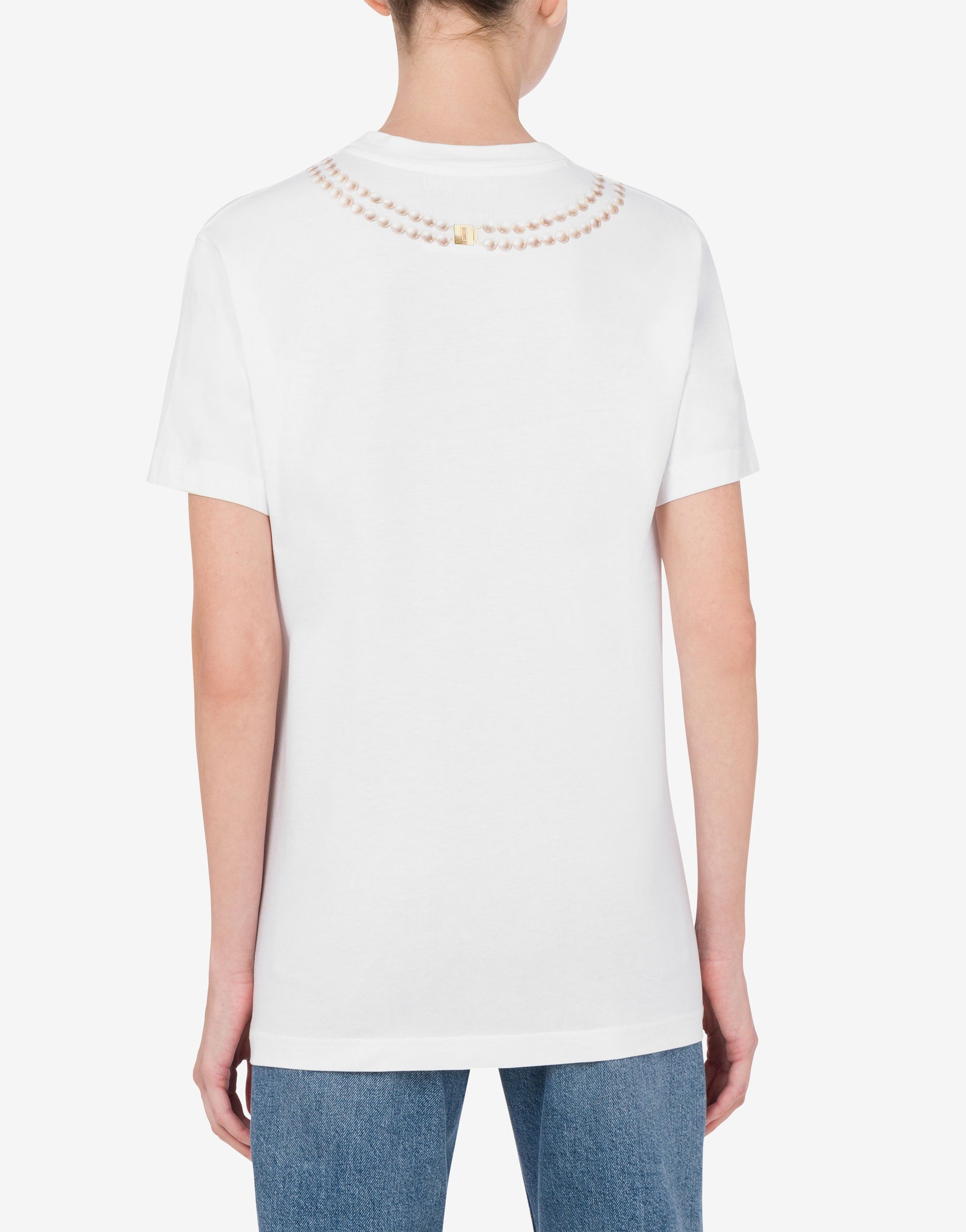ORGANIC JERSEY T-SHIRT MOSCHINO BREAKFAST - 2