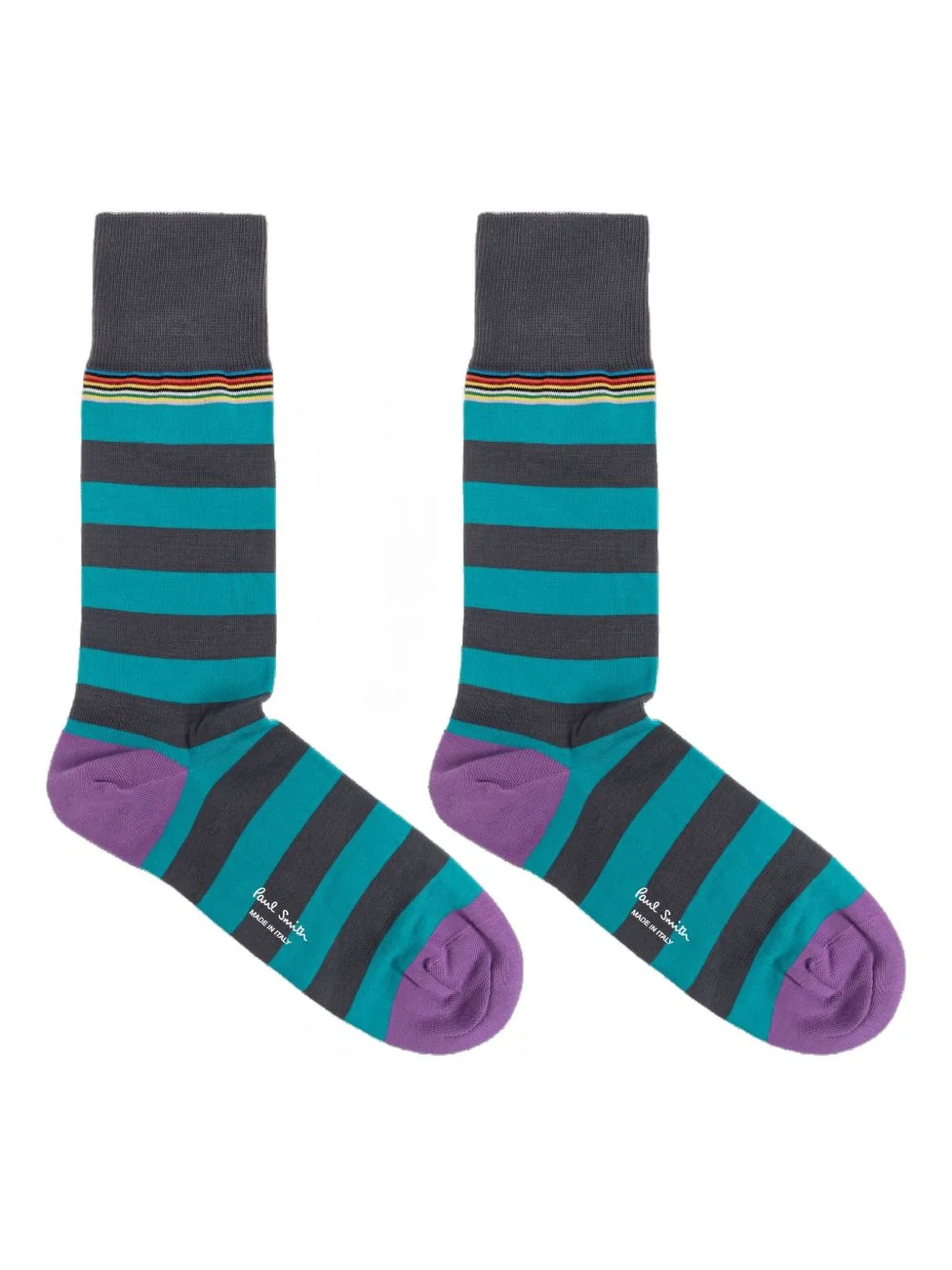 Paul Smith Men Leon Stripe Sock - 1