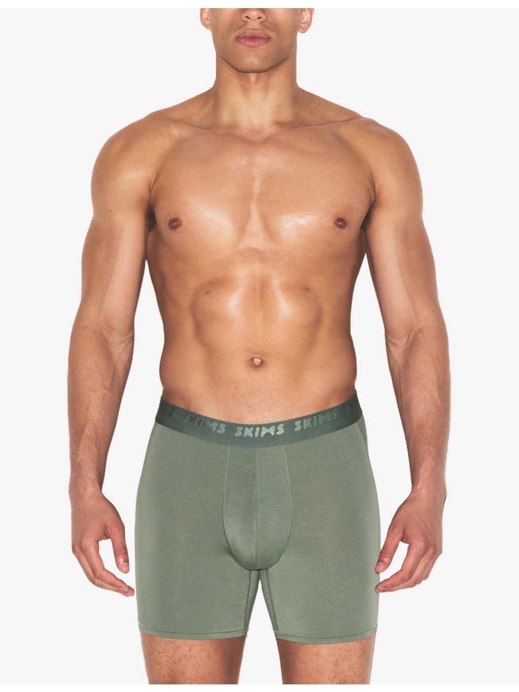 Branded-Waistband Pack-Of-Three Stretch-Jersey Boxer Briefs - 2