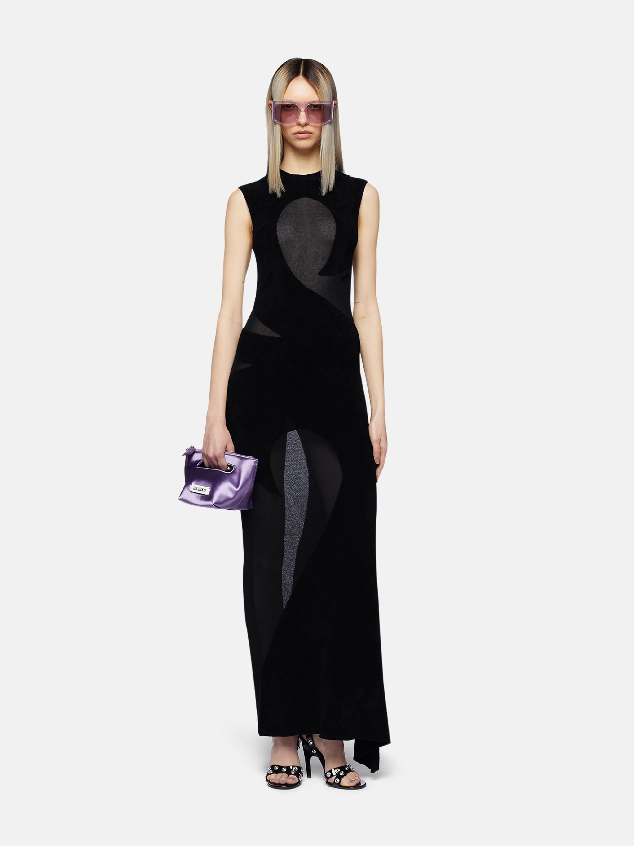 BLACK LONG DRESS - 2