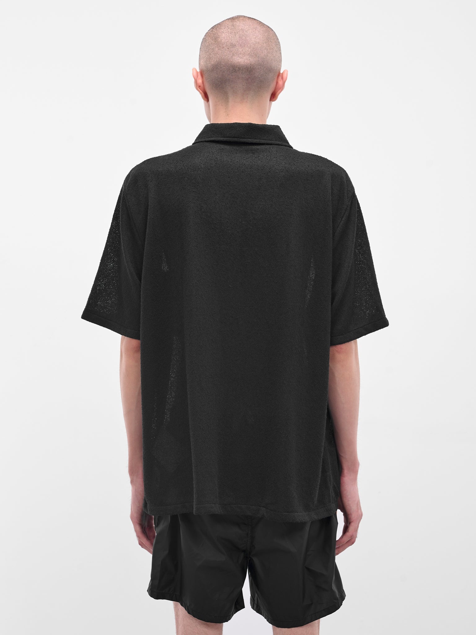 Black Borrowed Button-Down Shirt - 3