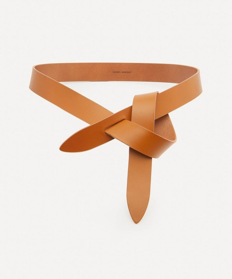 Leather Lecce Knotted Belt - 1